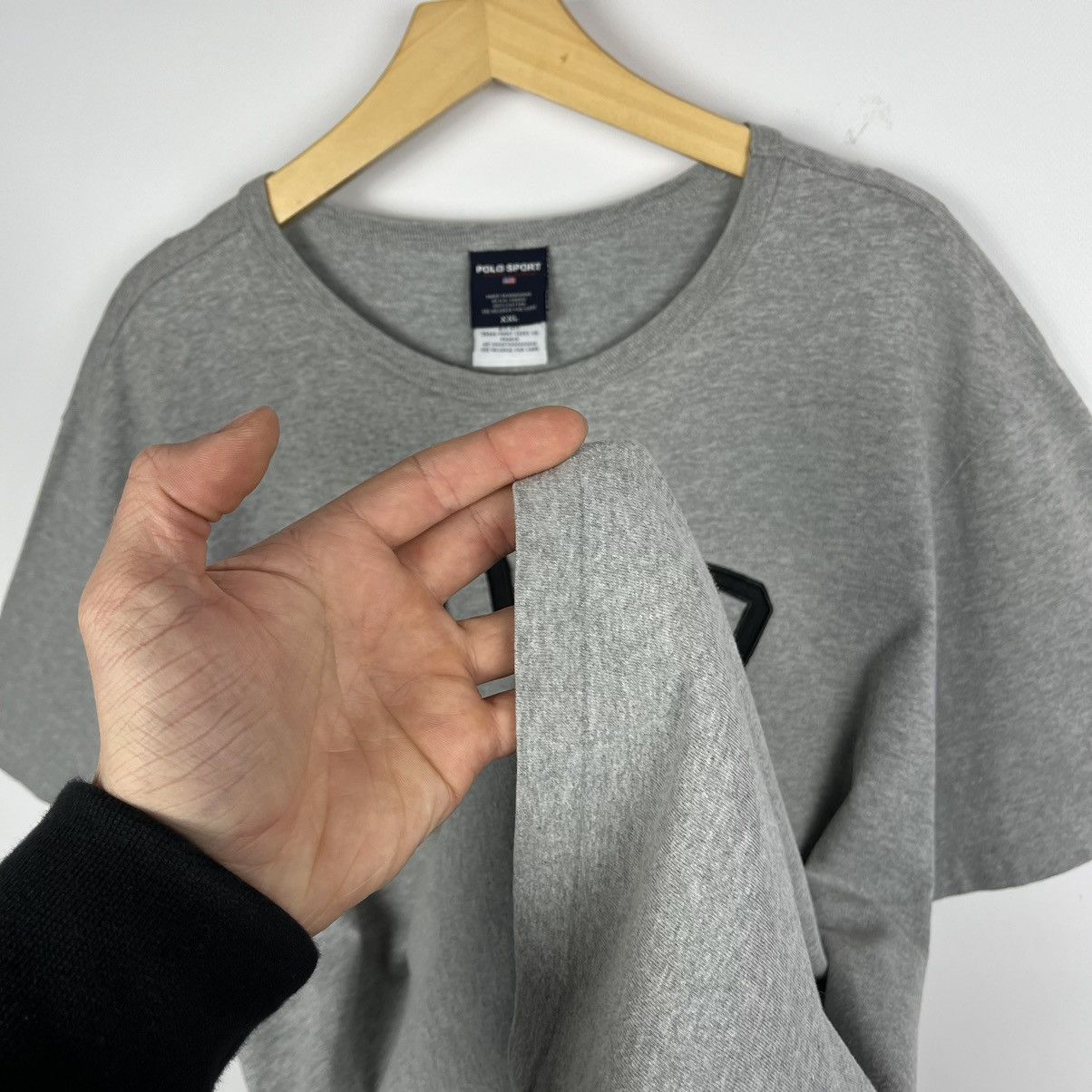Polo Ralph Lauren Vintage Polo Sport Ralph Lauren rare big logo tee 90’s Size US XXL / EU 58 / 5 - 8 Thumbnail