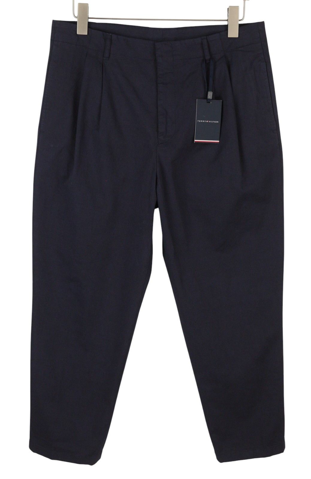 Tommy Hilfiger ARMY STRETCH TWILL EU50 Dark Blue Pleated 87472 Size US 34 / EU 50 - 1 Thumbnail