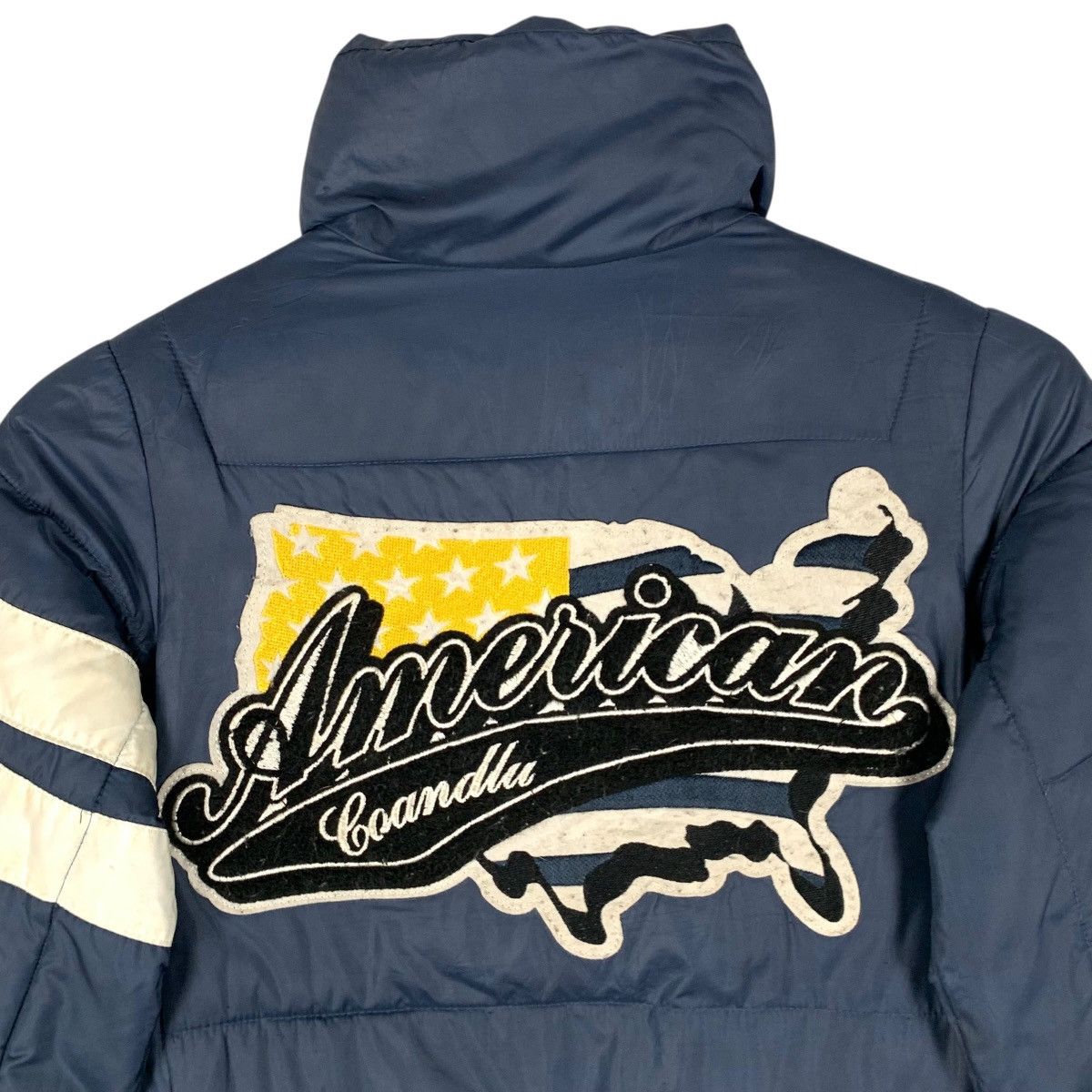 If Six Was Nine Vintage Puffer Down Jacket Coandlu American Casual Wear Size US S / EU 44-46 / 1 - 15 Thumbnail