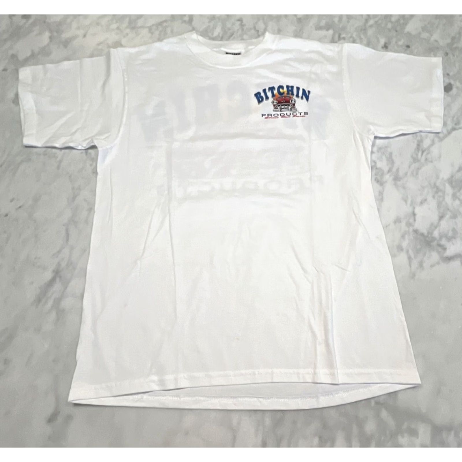 Jerzees Jerzees T-Shirt Men’s M Double Side Street Hot Rod Parts Gray 2000s vintage? No. (Note: Original terms preserved as per constraints) Size US M / EU 48-50 / 2 - 3 Thumbnail