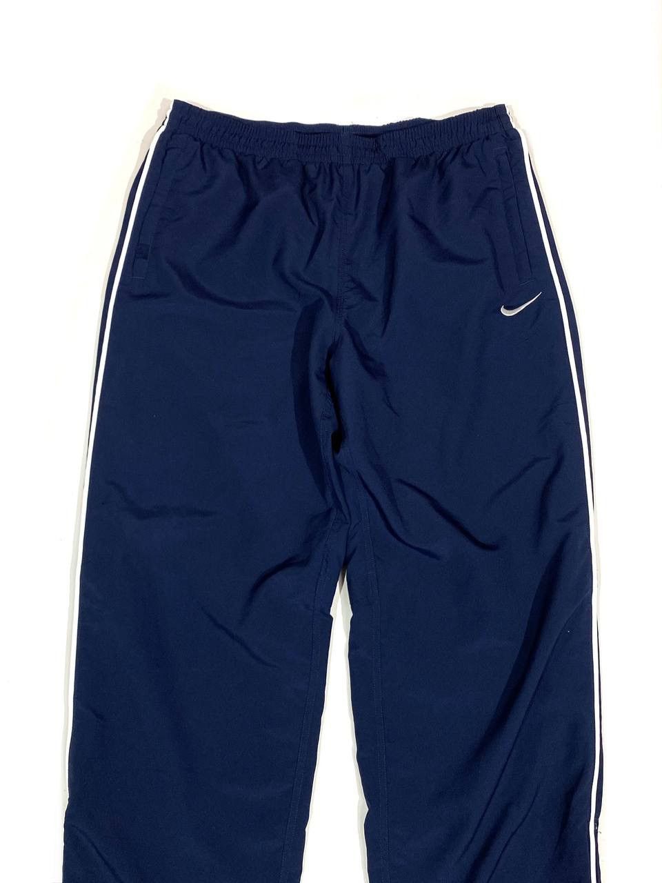 Nike Nike Track Pants Vintage Navy Nylon Y2K Parachute Size US 34 / EU 50 - 5 Thumbnail