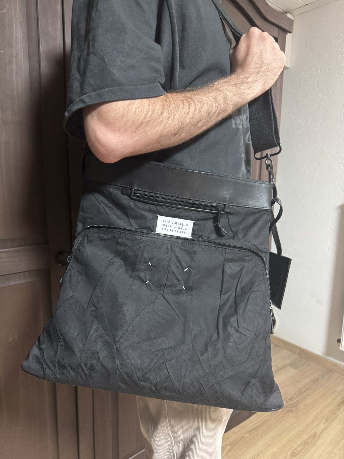 Maison Margiela - Logo Crossbody Bag | HBX - Globally