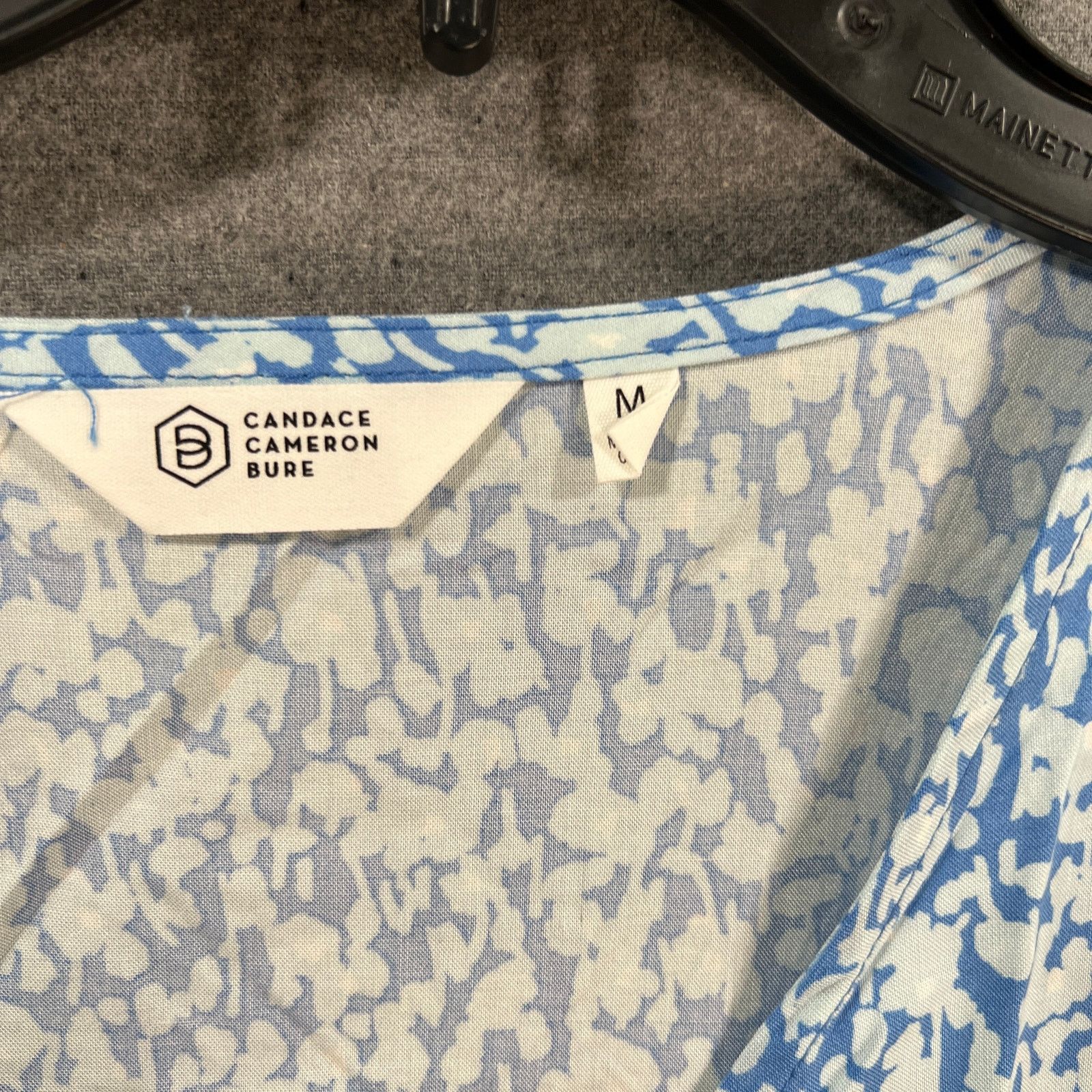 Other Candace Cameron Bure Printed Blouse with Ruched Size M / US 6-8 / IT 42-44 - 3 Thumbnail