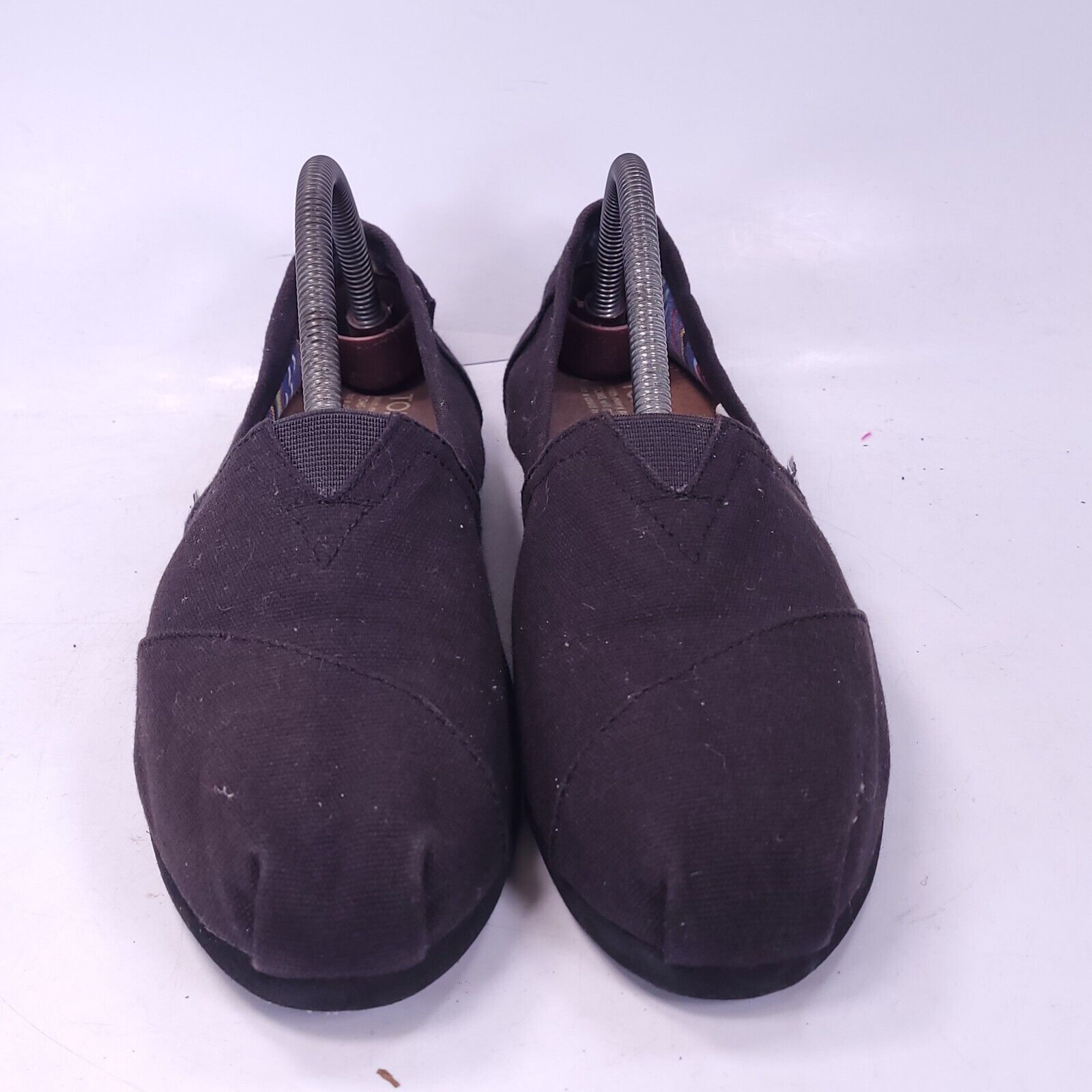 Toms Toms Casual Round Toe Ballet Flat Womens Size 9.5 Black Size US 9.5 / IT 39.5 - 2 Thumbnail