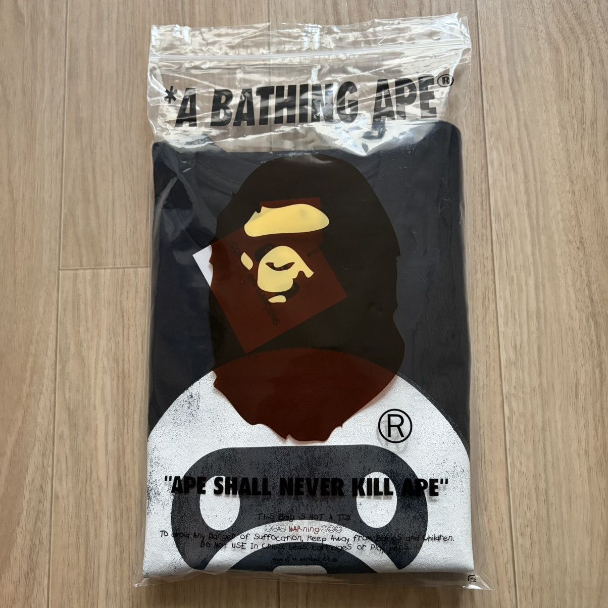 Bape × Comme des Garcons BAPE COMME des GARCONS BIG BABY MILO TEE Size US L / EU 52-54 / 3 - 4 Thumbnail
