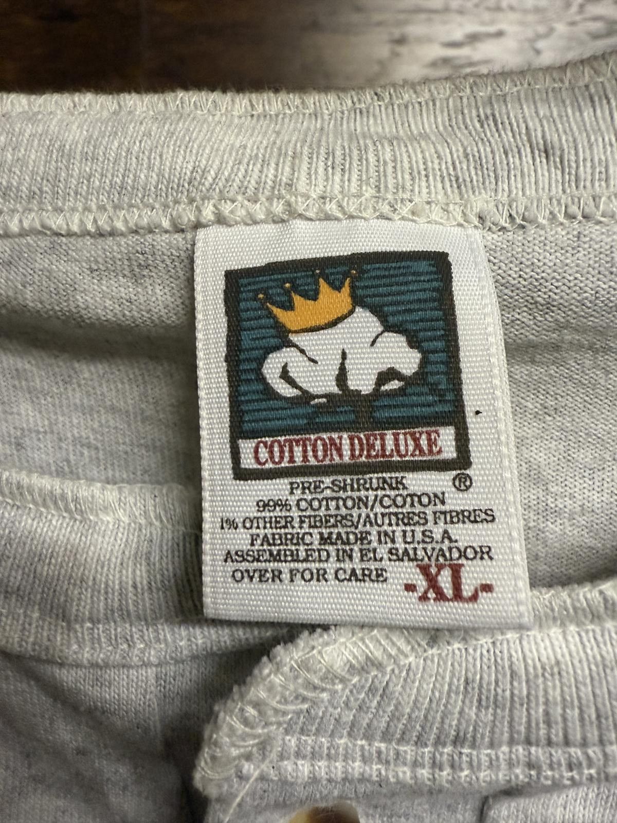 Designer MLB on FOX Henley T-shirt - Fox Sports Baseball Tee XL Size US XL / EU 56 / 4 - 2 Thumbnail