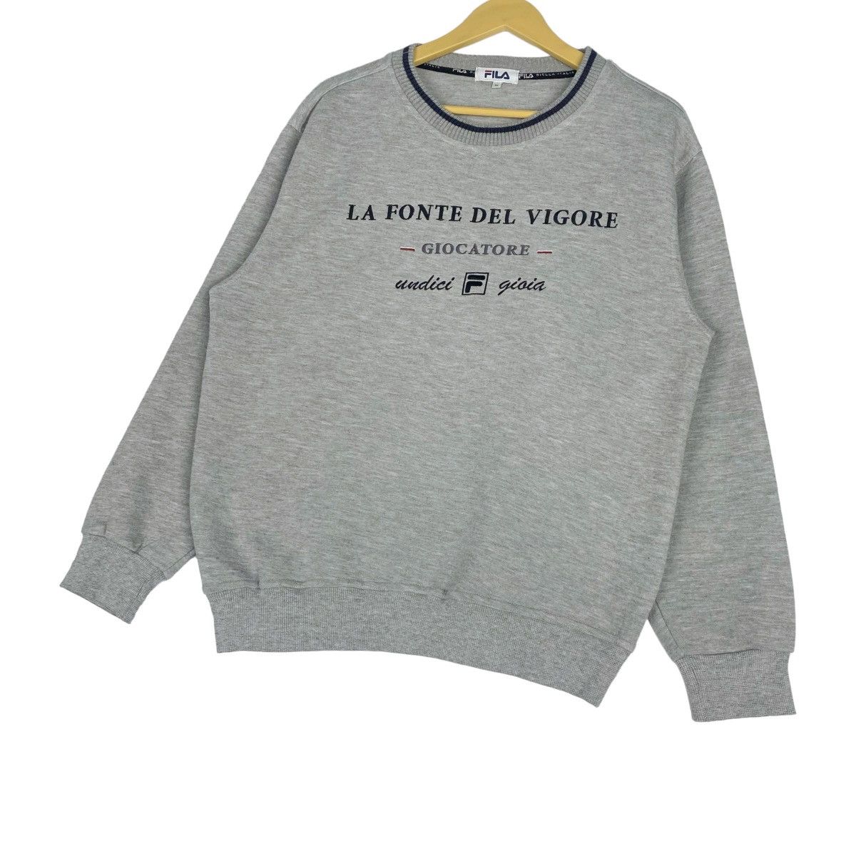 Fila Fila Sweatshirt Crewneck Pullover Jumper Size US M / EU 48-50 / 2 - 3 Thumbnail