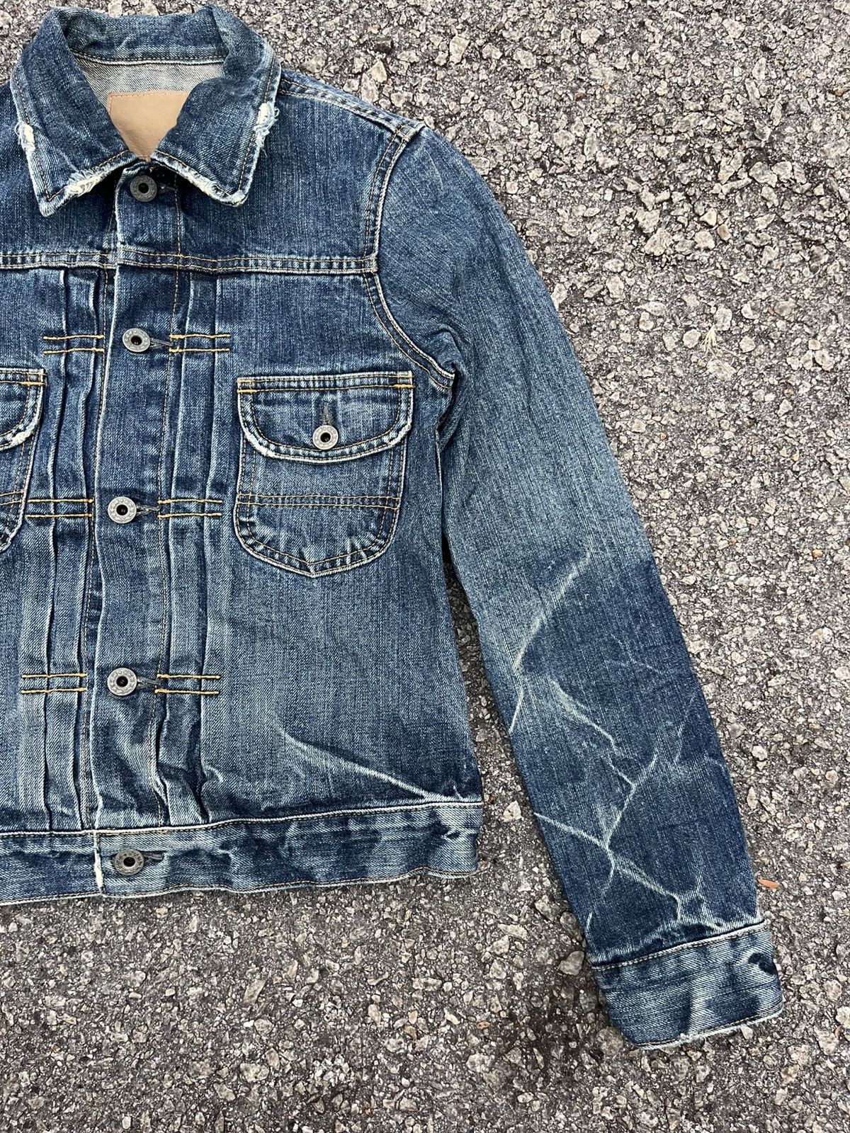 Japanese Brand Women Domingo type 2 denim jacket Size S / US 4 / IT 40 - 4 Thumbnail