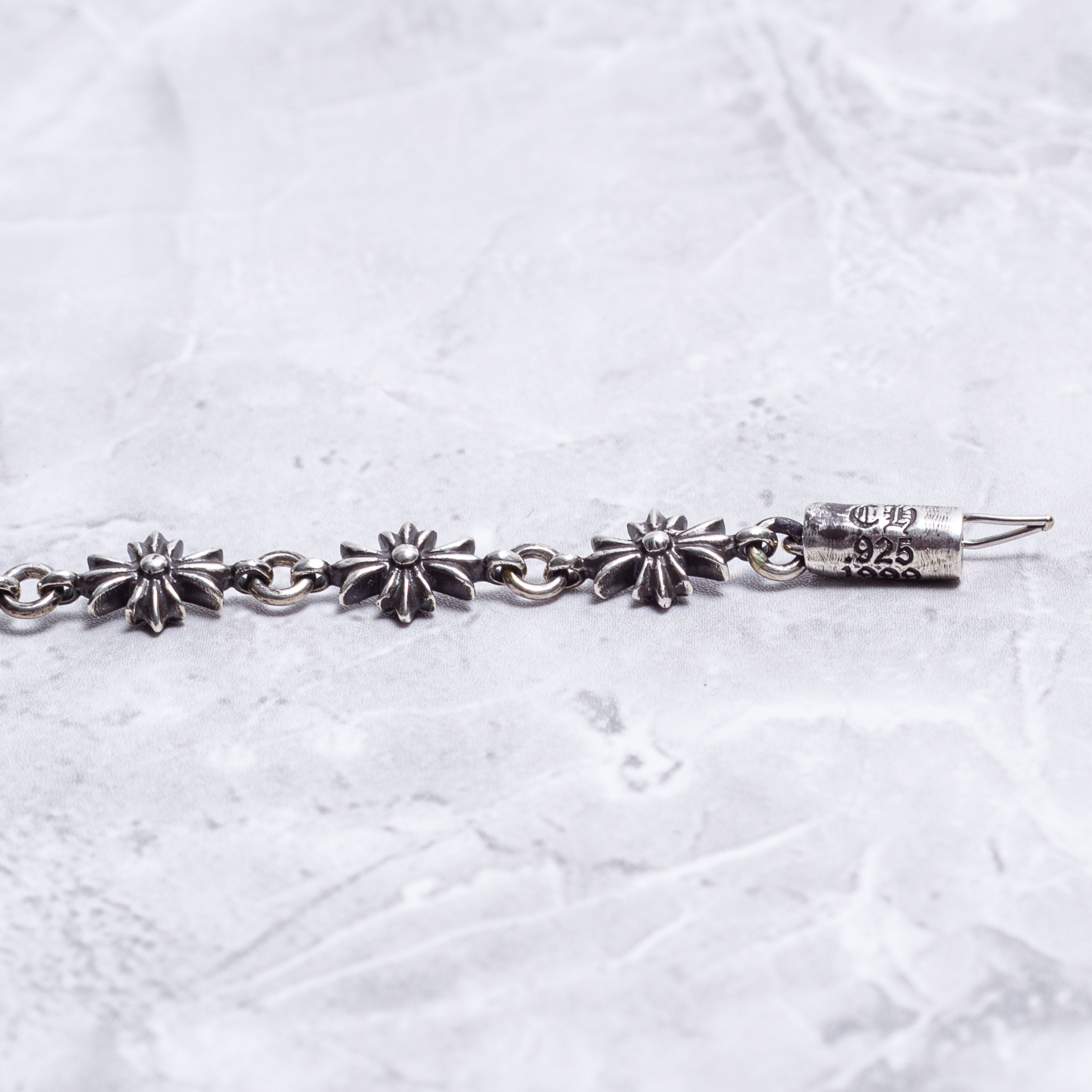 Chrome Hearts CHROME HEARTS Silver Tiny E 10 Bracelet Size ONE SIZE - 10 Thumbnail