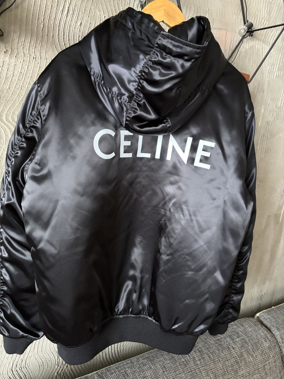 Celine Celine Hooded Bomber Jacket Size US M / EU 48-50 / 2 - 10 Thumbnail