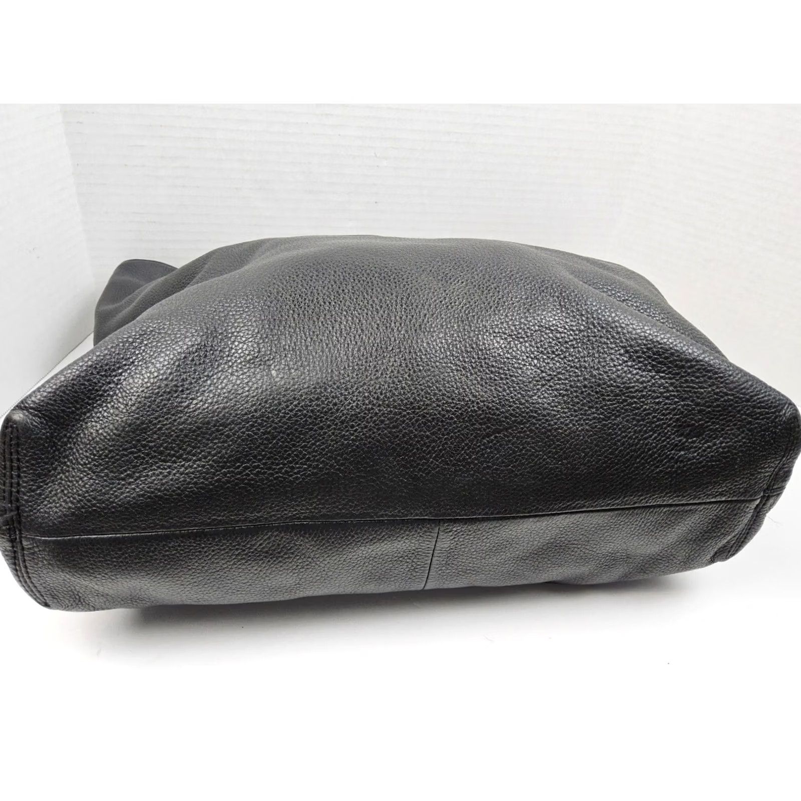 Vintage kate spade new york Tote Womens Pebbled Leather Large Black Exterior Purse Handbag Shoulder Bag Size ONE SIZE - 6 Thumbnail