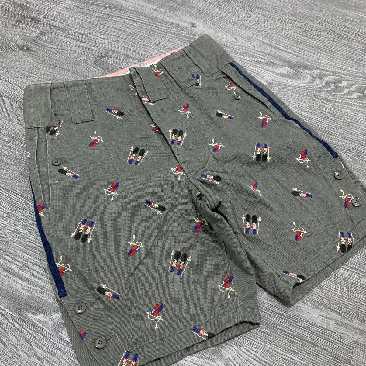 Issey Miyake Issey Miyake Ne Net Embroidery Short Pant Size US 30 / EU 46 - 2 Thumbnail
