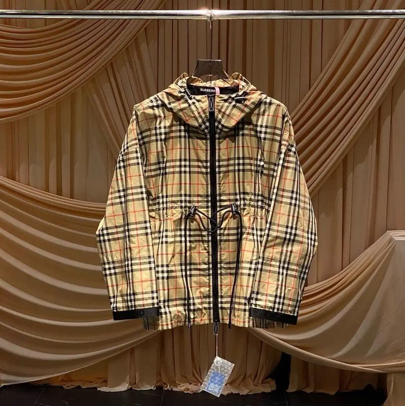 Burberry Burberry Colorblock Cotton Women's Jacket Size M / US 6-8 / IT 42-44 - 1 Thumbnail