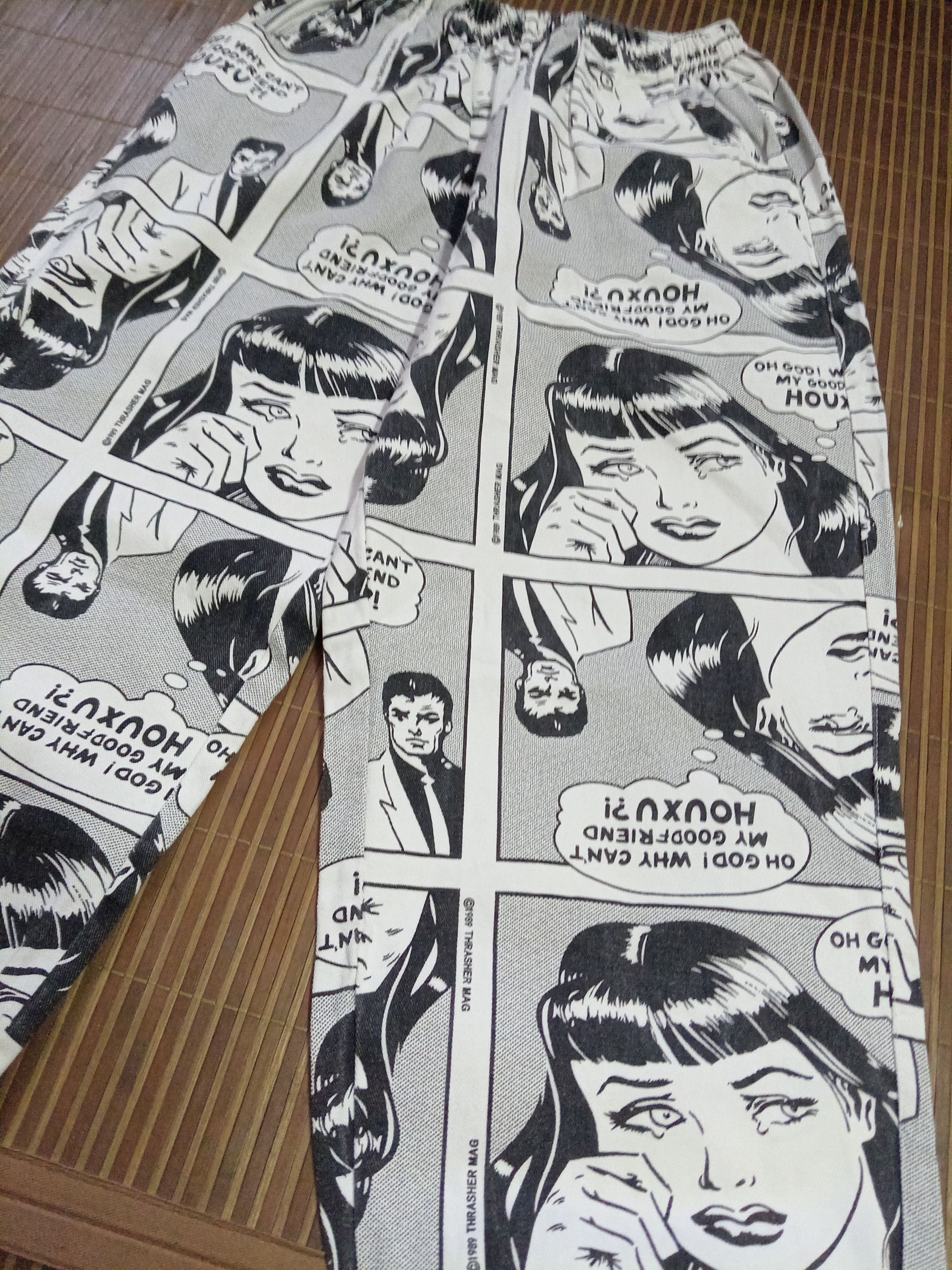 Thrasher Vintage 1989 Thrasher Magazinr "My Boyfriend" Casual Pants Size US 28 / EU 44 - 4 Thumbnail
