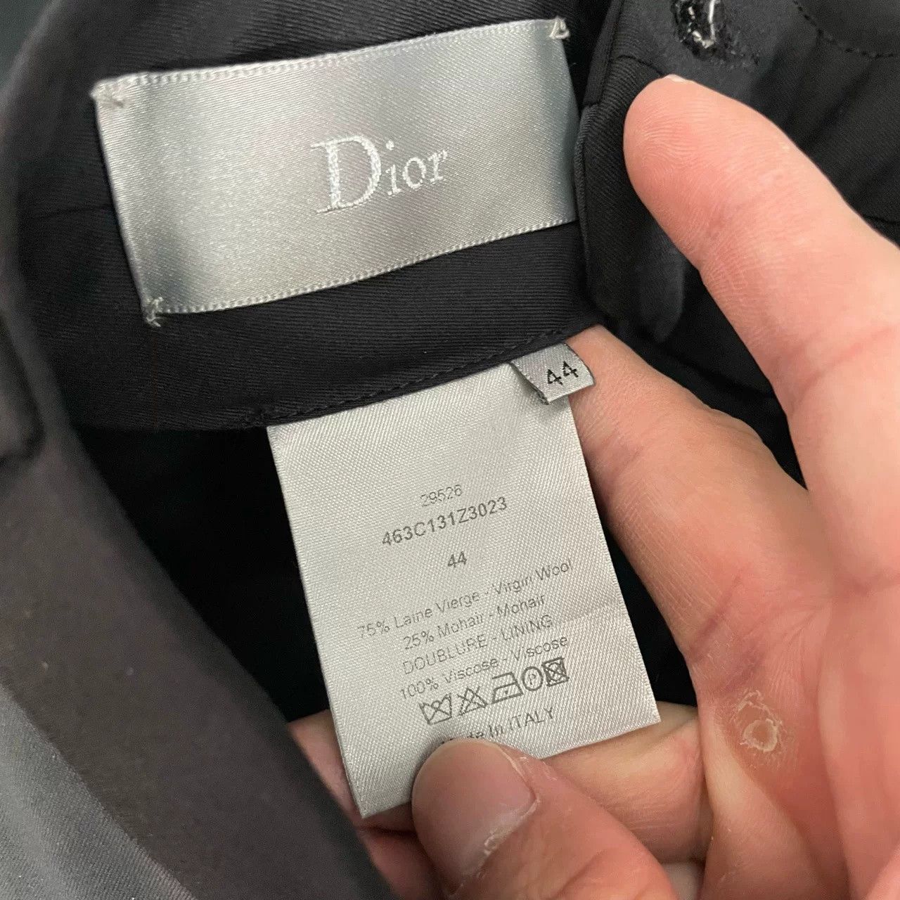 Dior Dior Gray Trousers Size US 28 / EU 44 - 3 Thumbnail