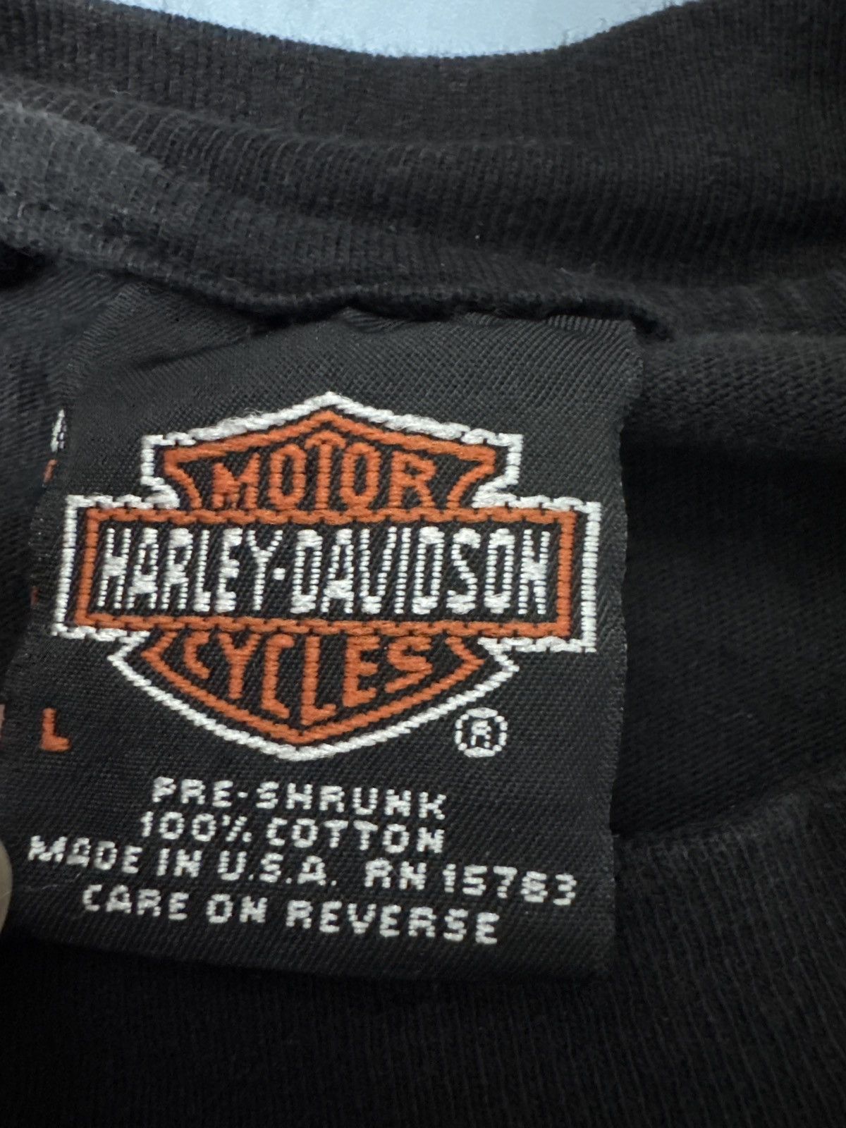 Harley Davidson × Vintage 1999 Harley Tee Beefy Hanes Size US L / EU 52-54 / 3 - 5 Thumbnail