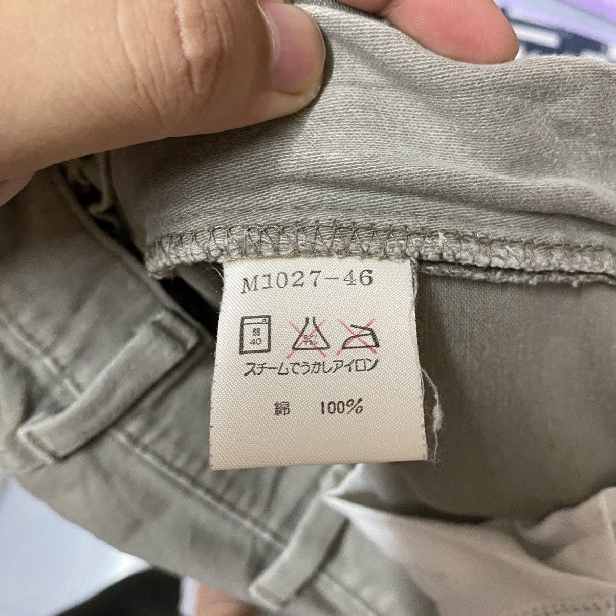 Wrangler DL Wrangler Gray ripped distressed cargo Casual Pants #C776 Size US 32 / EU 48 - 20 Thumbnail