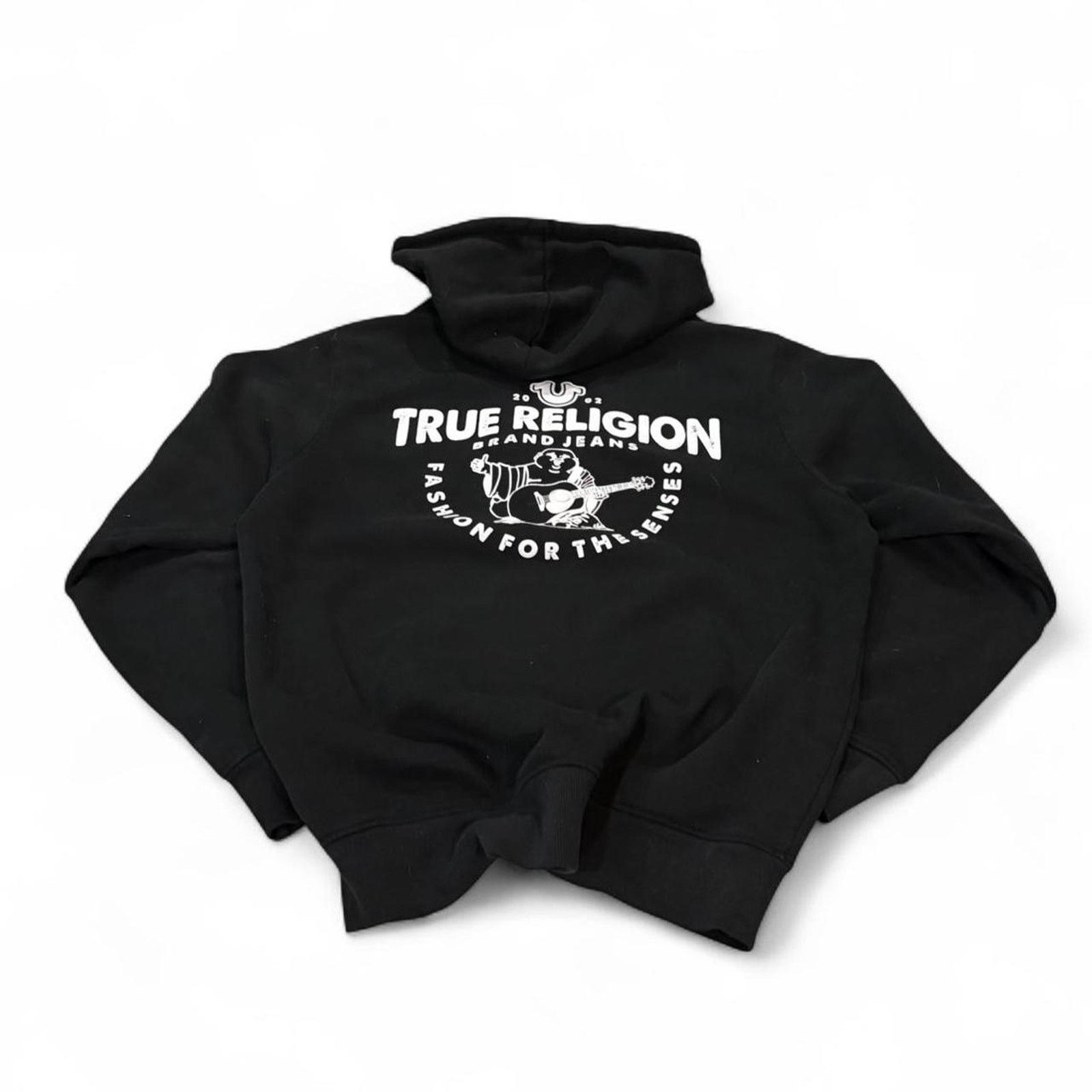 True Religion Y2k true religion puff print logo black hoodie Large Size US L / EU 52-54 / 3 - 1 Thumbnail