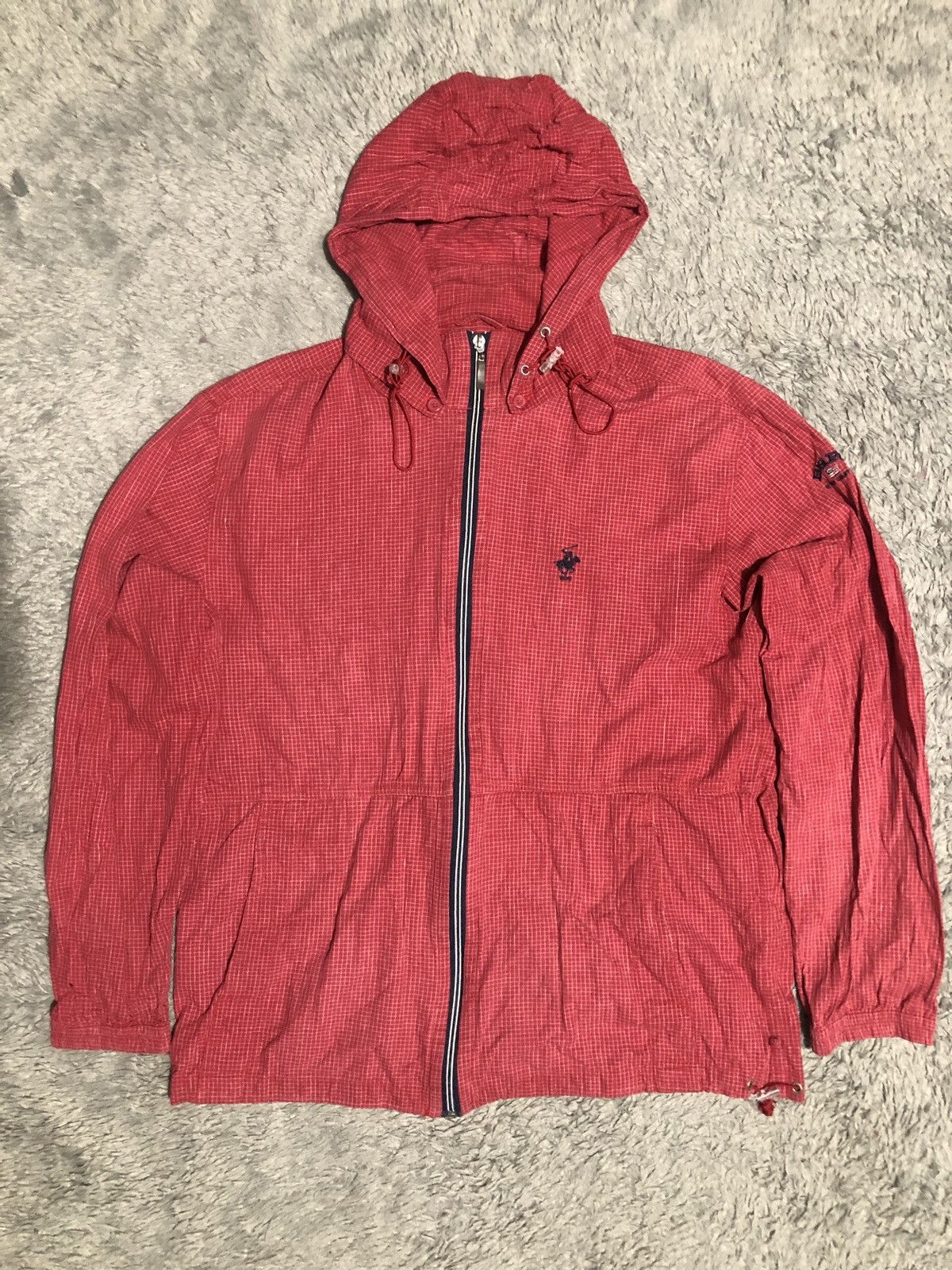 Beverly Hills Polo Club VTG BHPC ZIPER JACKET adjustable hoodie Size US L / EU 52-54 / 3 - 1 Thumbnail