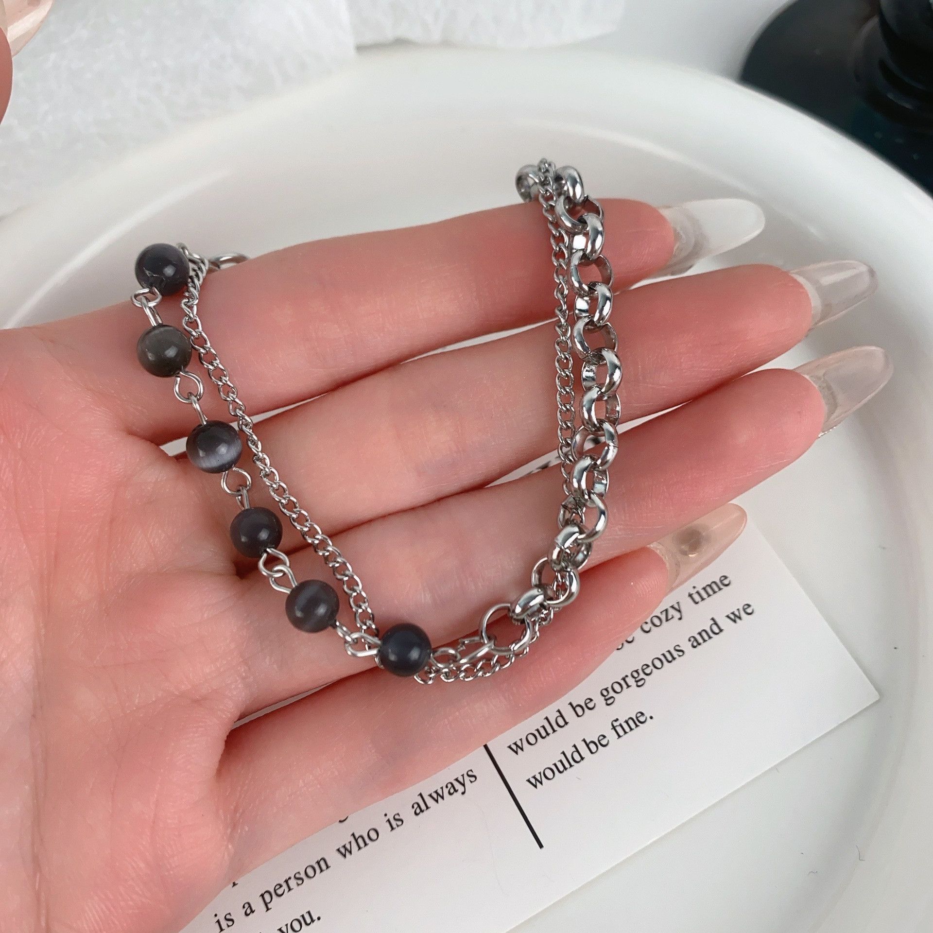 Jewelry Matchless Bracelet Y2K Punk Chain Gotch Bracelets Chains Size ONE SIZE - 3 Thumbnail