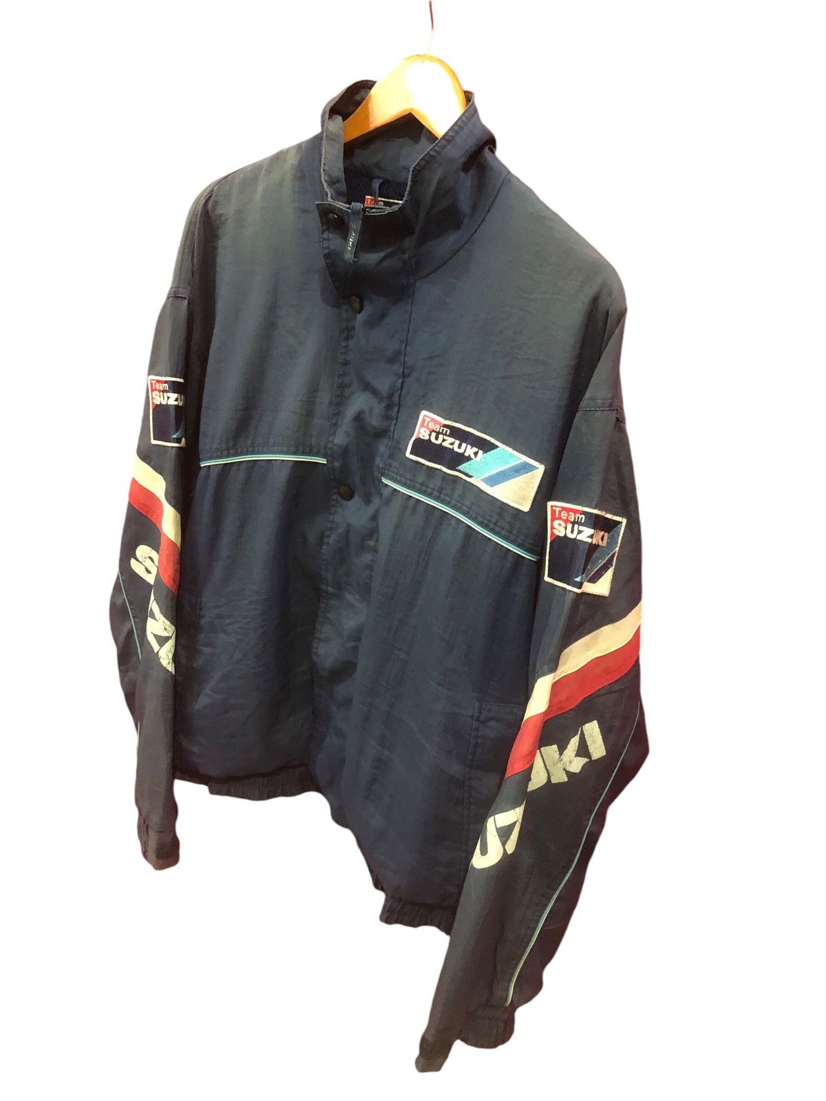 Japanese Brand × Vintage Vintage Official Team Classic Suzuki Jacket Size US L / EU 52-54 / 3 - 3 Thumbnail