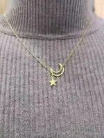 VIBE Stars Moon Streetwear Necklace Chain Size ONE SIZE - 2 Thumbnail