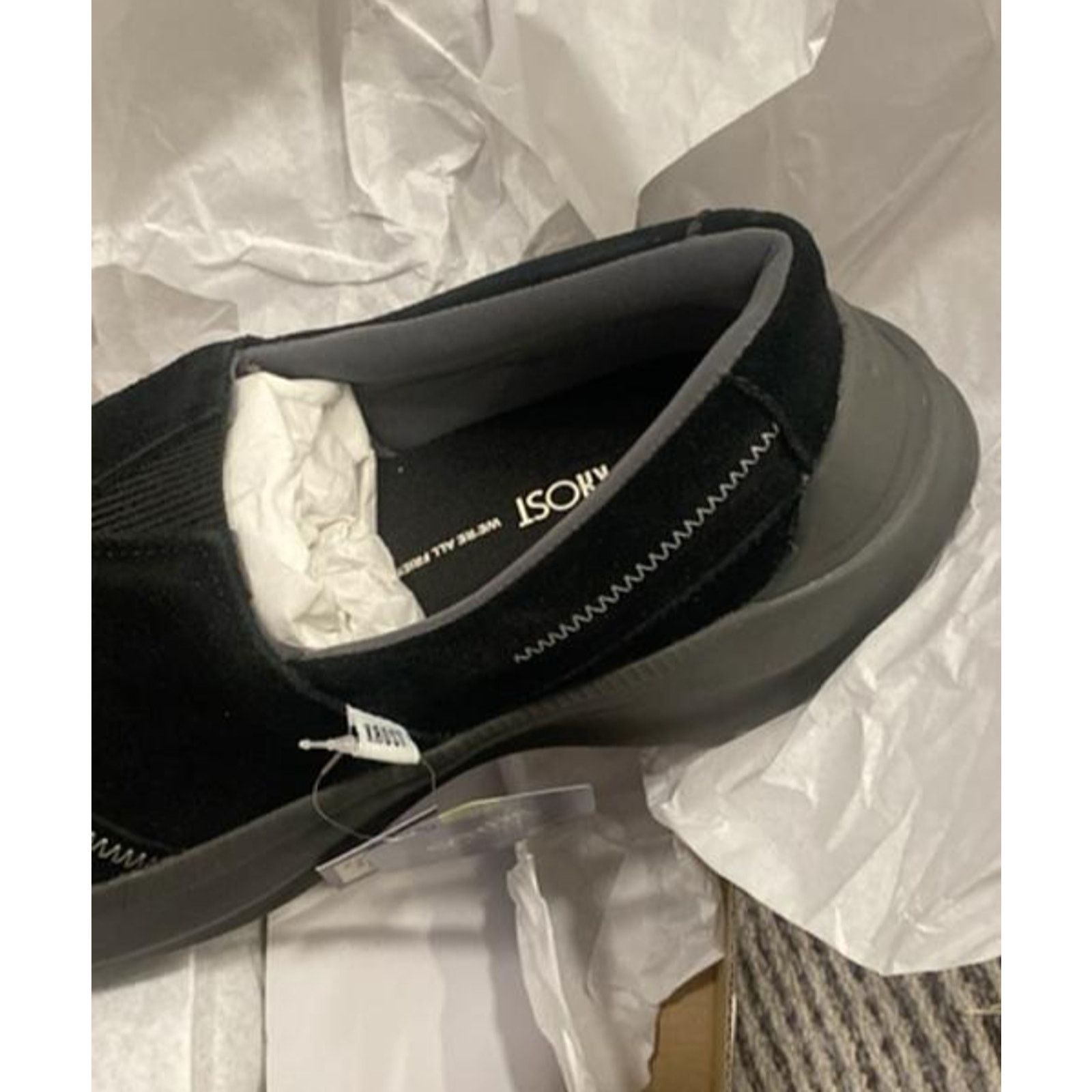 Toms TOMS Alpargata Gamma X KROST Slip On Sneakers Black Suede 11 Size US 11 / EU 44 - 12 Thumbnail