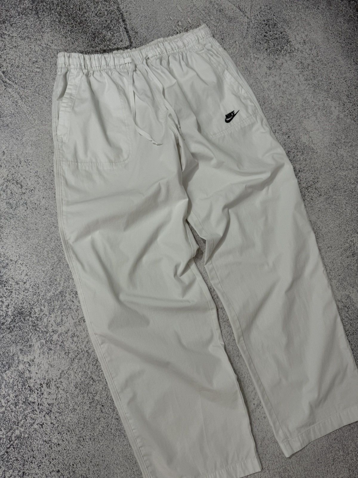 Nike × Vintage Vintage Nike Baggy Cotton Pants Junya Watanabe Style Y2K Size US 36 / EU 52 - 8 Thumbnail