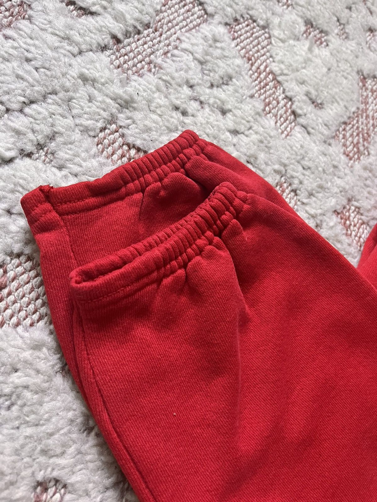 Hanes × Vintage Vintage Hanes Red Sweatpants - Made in USA Size US 29 - 5 Thumbnail