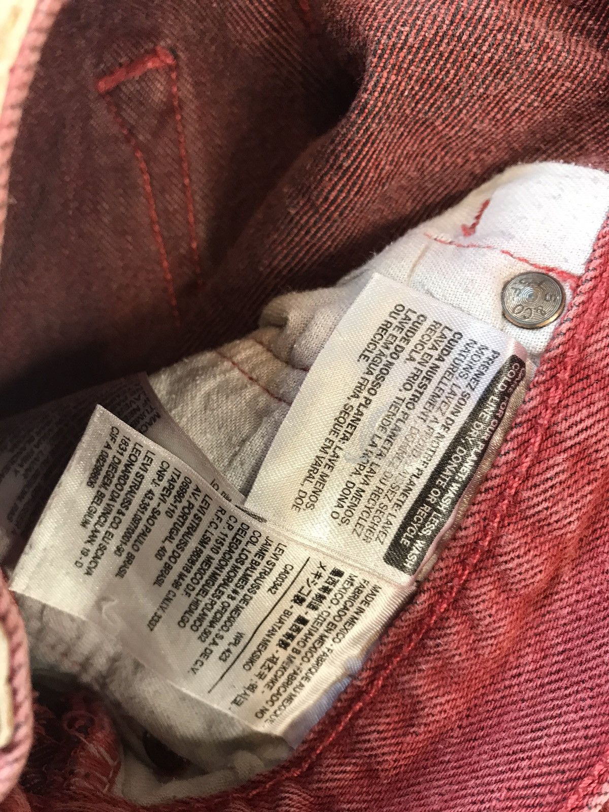 Levi's × Vintage Vintage Levi’s red tab denim Size US 34 / EU 50 - 6 Thumbnail