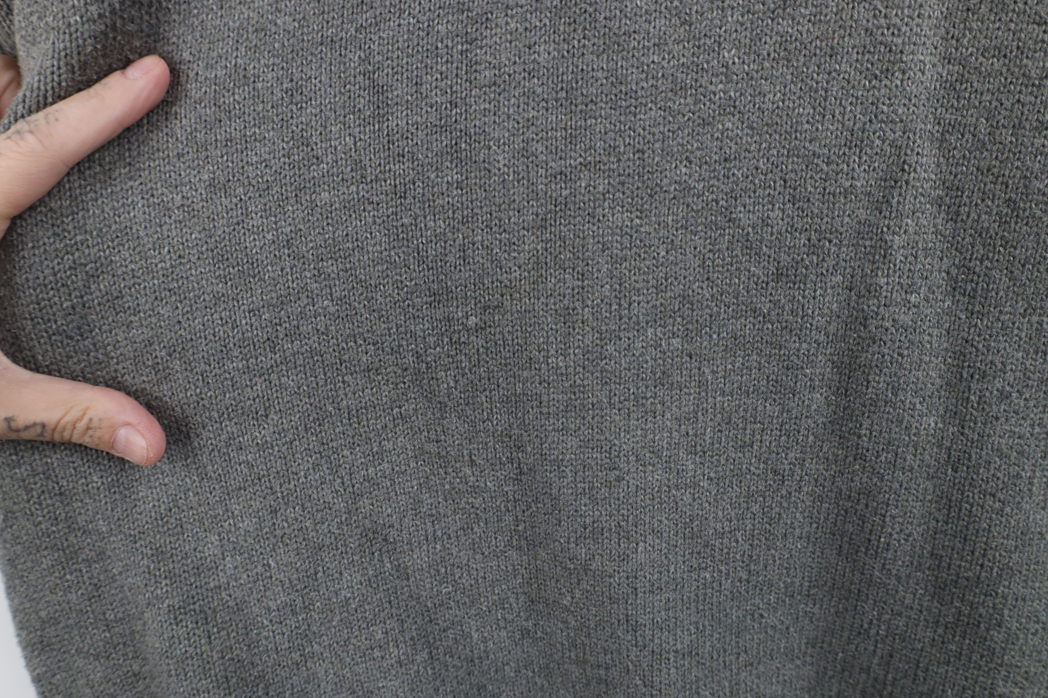 Ralph Lauren Vintage Ralph Lauren Ribbed Knit Half Zip Pullover Sweater Size US XL / EU 56 / 4 - 5 Thumbnail