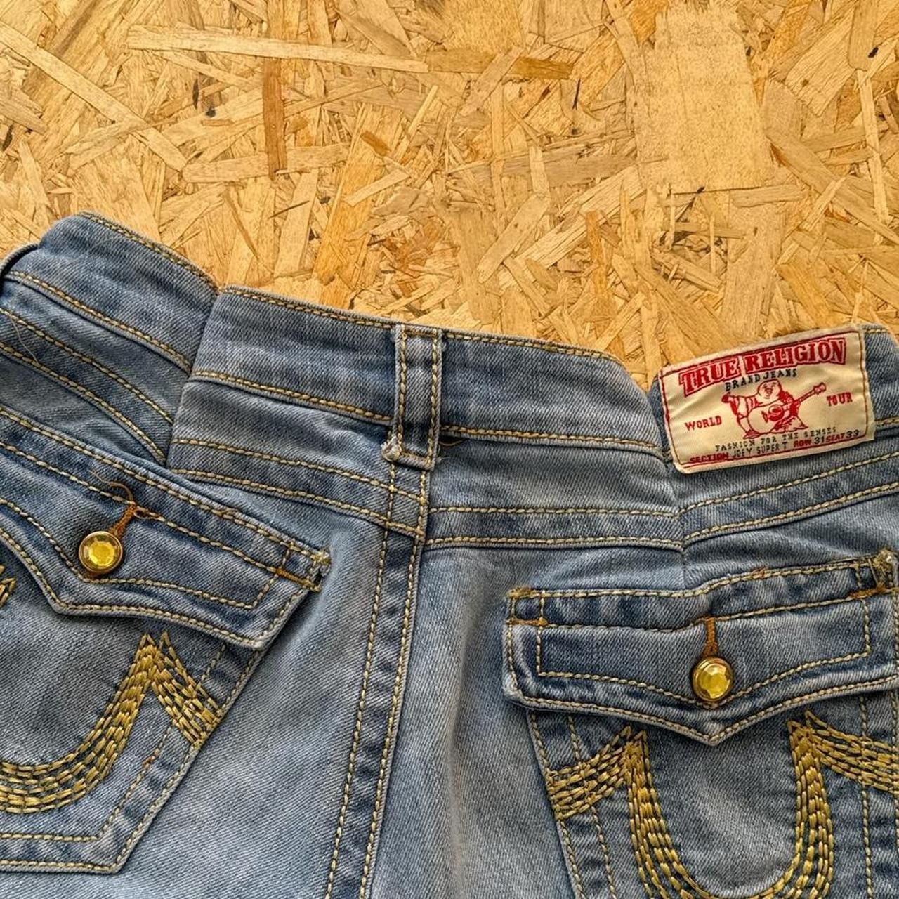 True Religion × Vintage Vintage Y2k Womens True Religion Jeans Size 31" - 7 Thumbnail