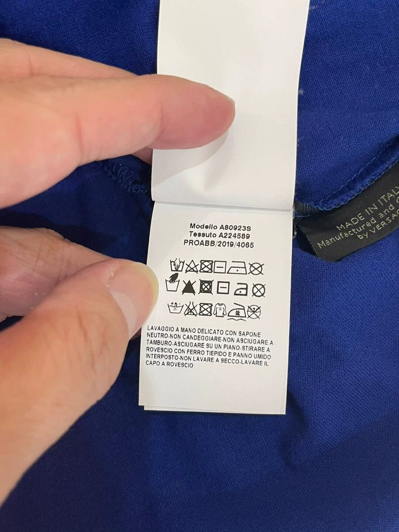 Versace Versace logo men's slim T-shirt Size US M / EU 48-50 / 2 - 7 Thumbnail
