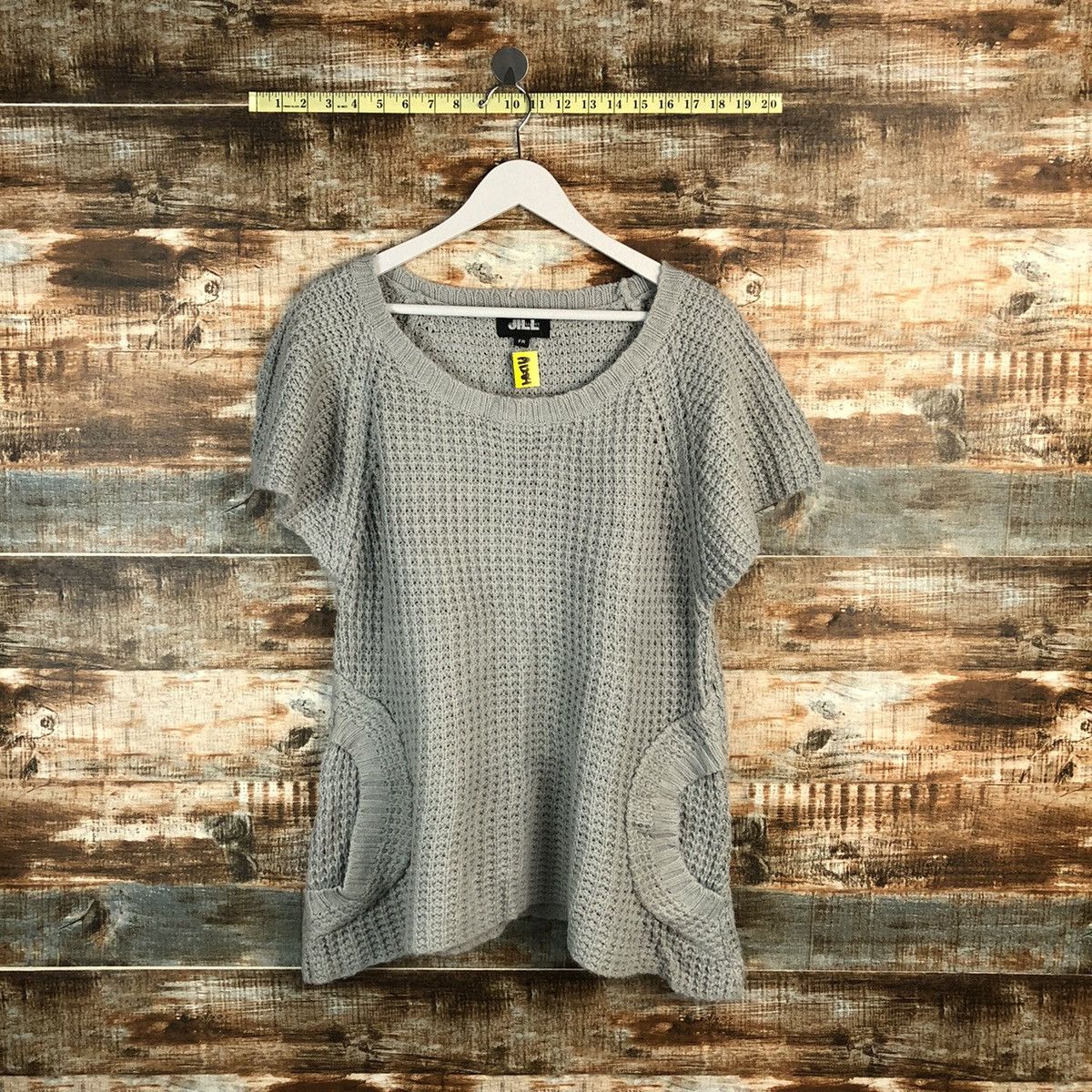 Homespun Knitwear × Japanese Brand × Jil Stuart Jills Stuart Grey streetwear knitwear #A1284 Size M / US 6-8 / IT 42-44 - 1 Thumbnail