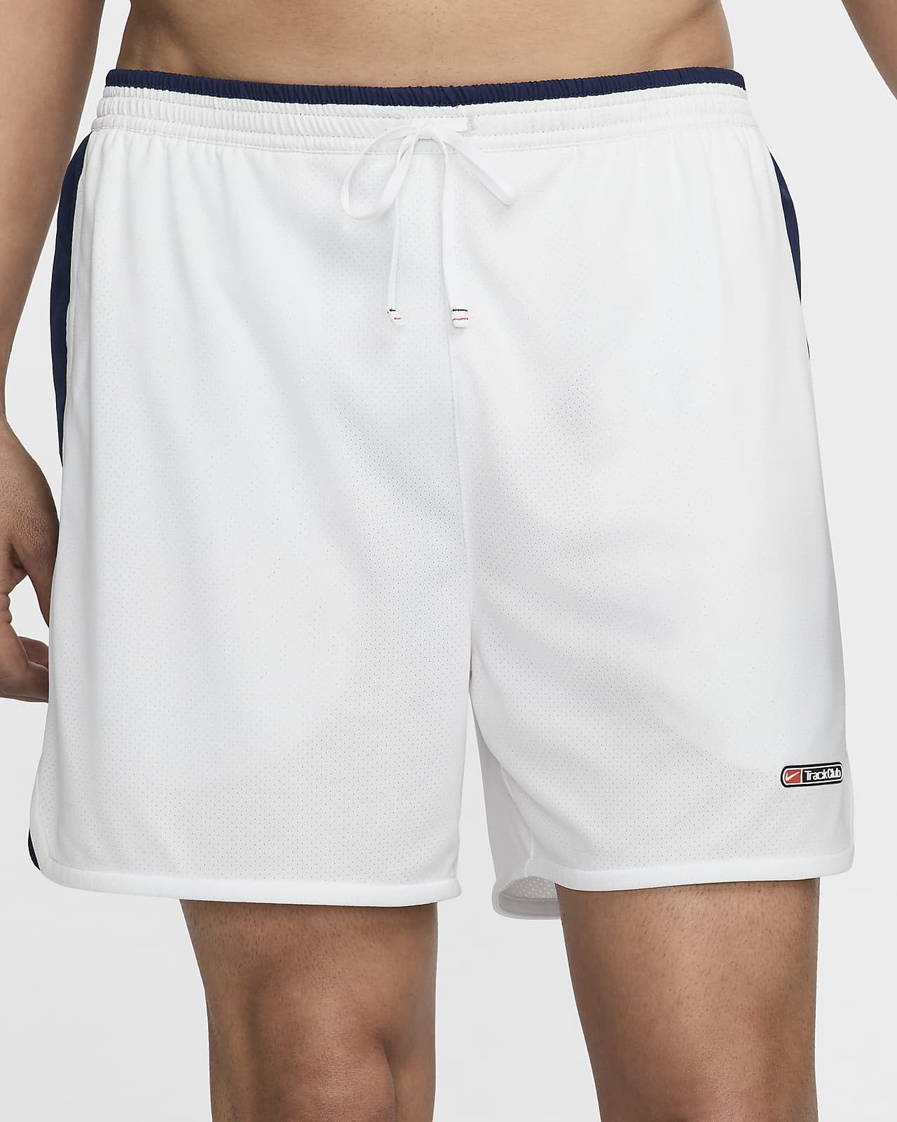 Nike Nike Track Club Dri-FIT 5” Brief-Lined White Running Shorts Size US 34 / EU 50 - 2 Thumbnail