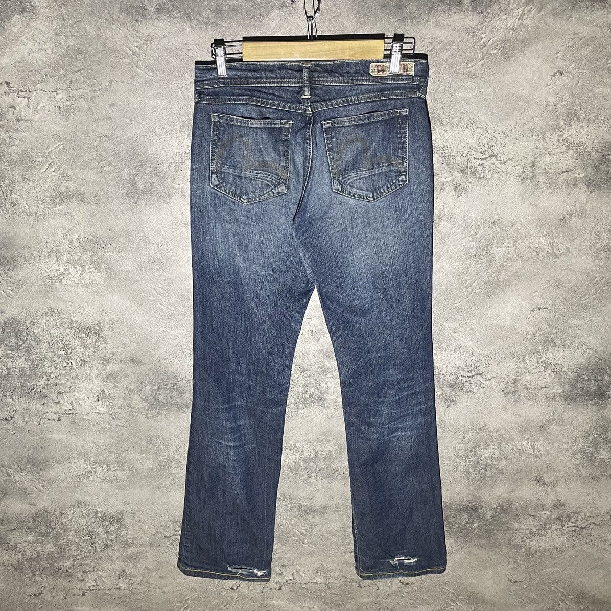 Evisu × Puma Vintage Evisu x Puma Baggy Blue Denim Jeans Y2K Rare Hype Size 30" / US 8 / IT 44 - 2 Thumbnail