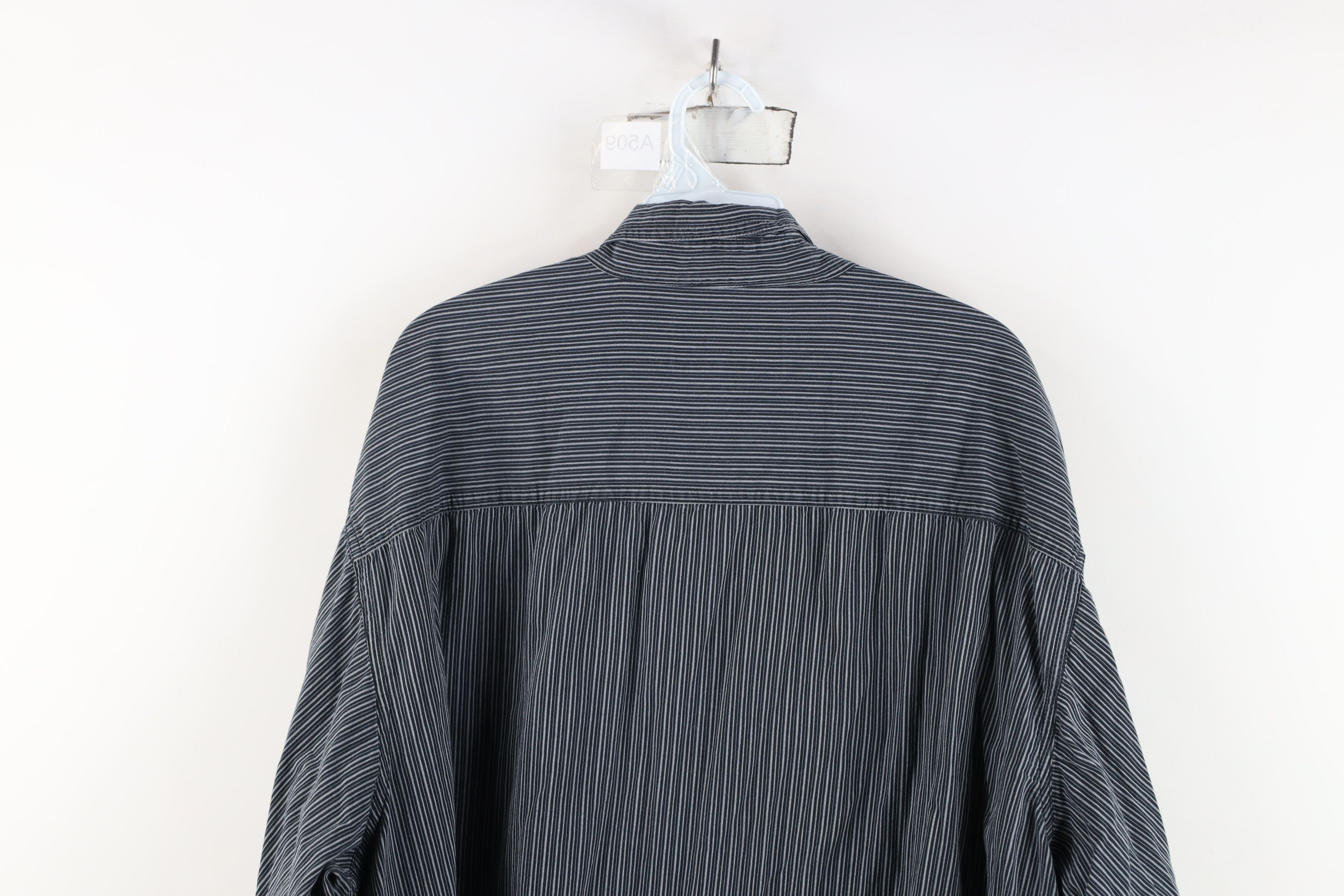 Harley Davidson Vintage Harley Davidson Striped Collared Button Down Shirt Size US XXL / EU 58 / 5 - 10 Thumbnail