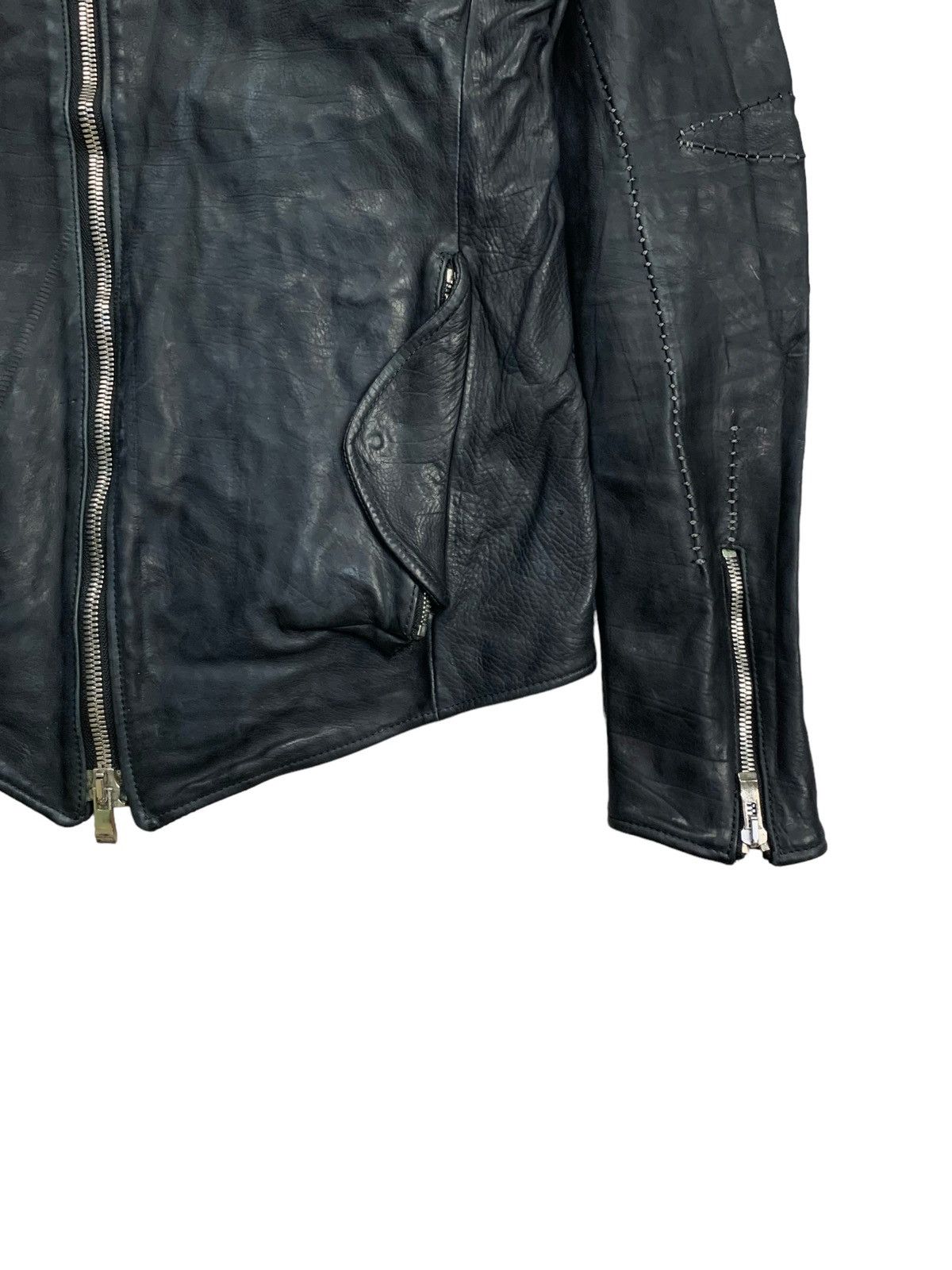 Incarnation Incarnation Exclusive - Silver Stitched Cross Moto Jacket Size US M / EU 48-50 / 2 - 5 Thumbnail