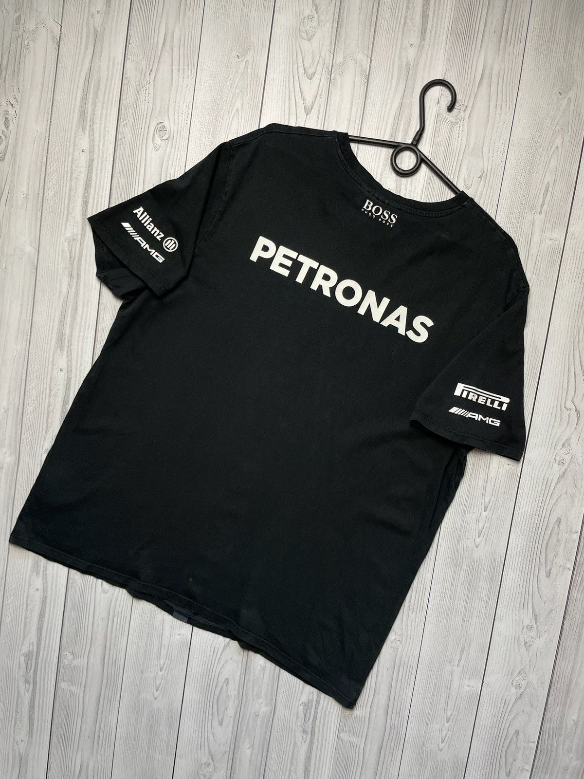 Mercedes-Benz × Vintage Vintage Mercedes Benz Pertonas racing tee size XL Size US XL / EU 56 / 4 - 2 Thumbnail