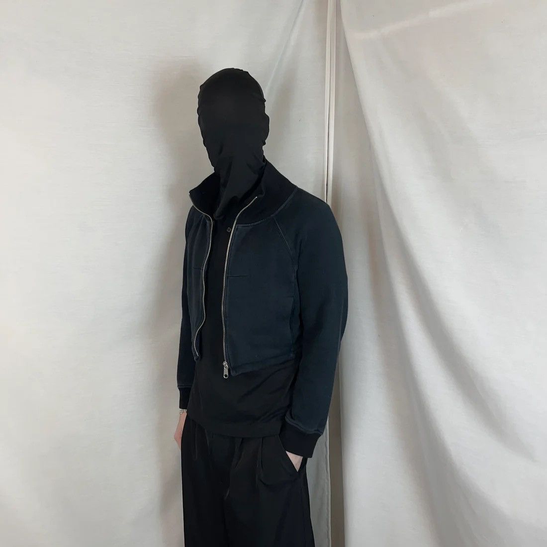 Maison Margiela MM6 Maison Martin Margiela Cropped Bomber Jacket - AW09 Size US S / EU 44-46 / 1 - 2 Thumbnail