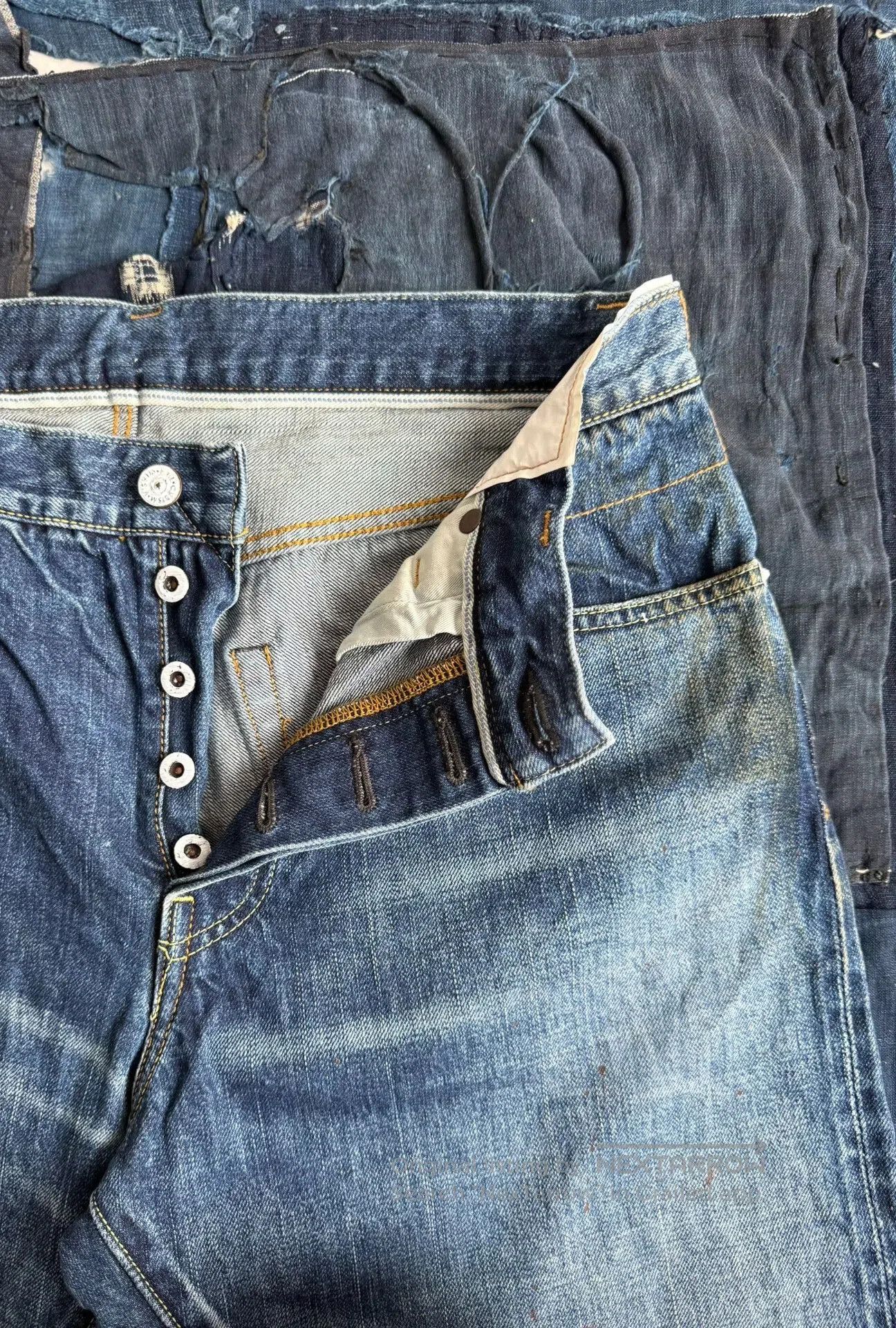 Visvim visvim social sculpture dry wash denim pants. Size US 32 / EU 48 - 7 Thumbnail