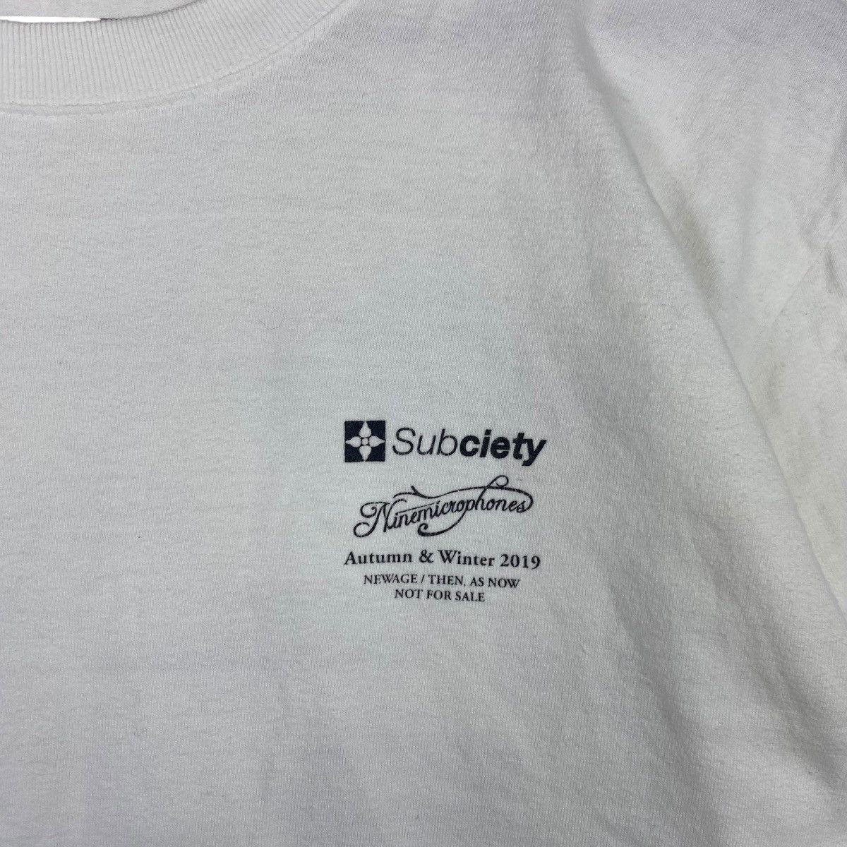 Vintage SUBCIETY NINE MICROPHONES Japan Harajuku Store Shirt Top Size US L / EU 52-54 / 3 - 5 Thumbnail