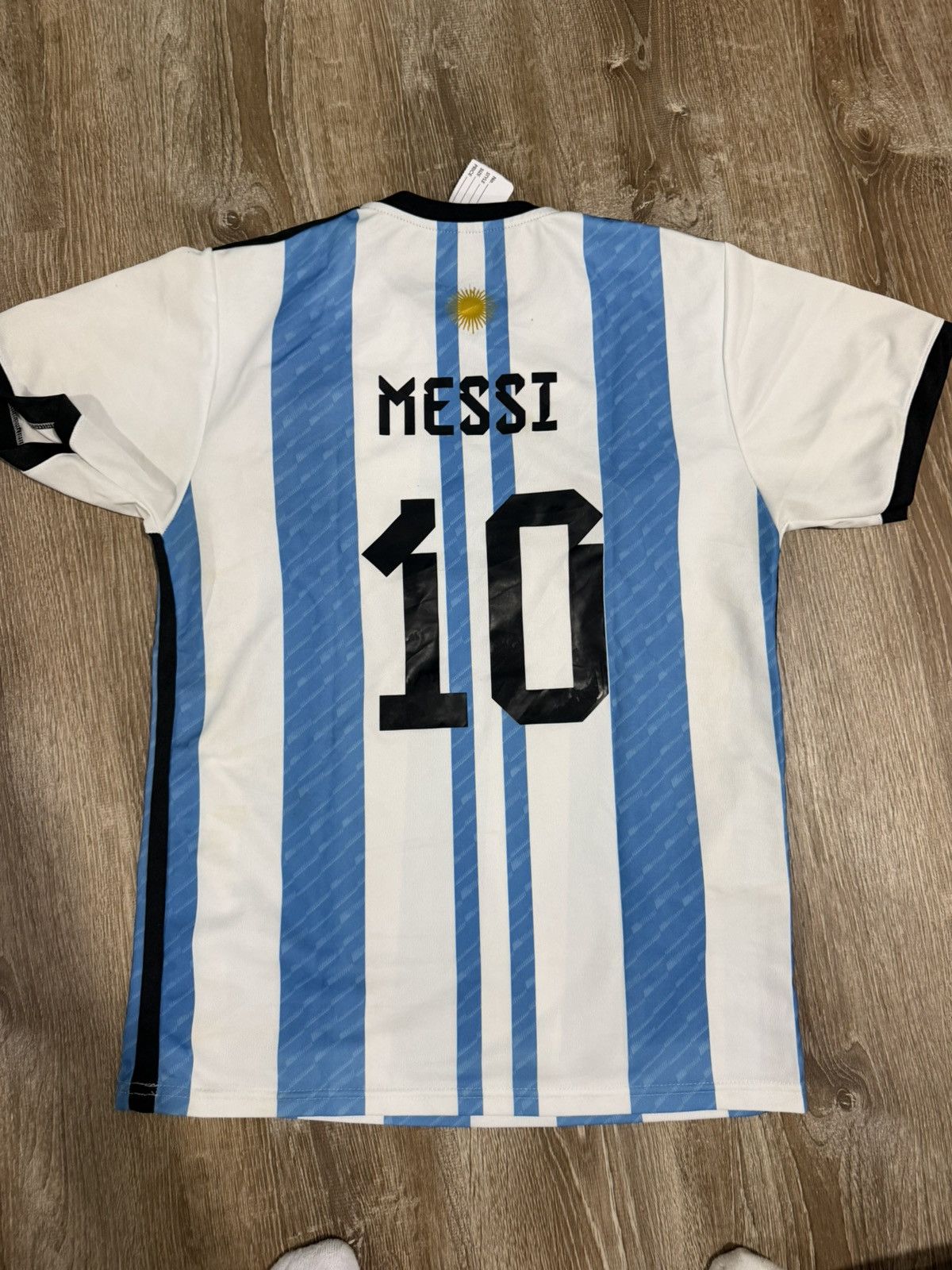 Adidas Adidas Argentina Messi #10 Size US L / EU 52-54 / 3 - 3 Thumbnail