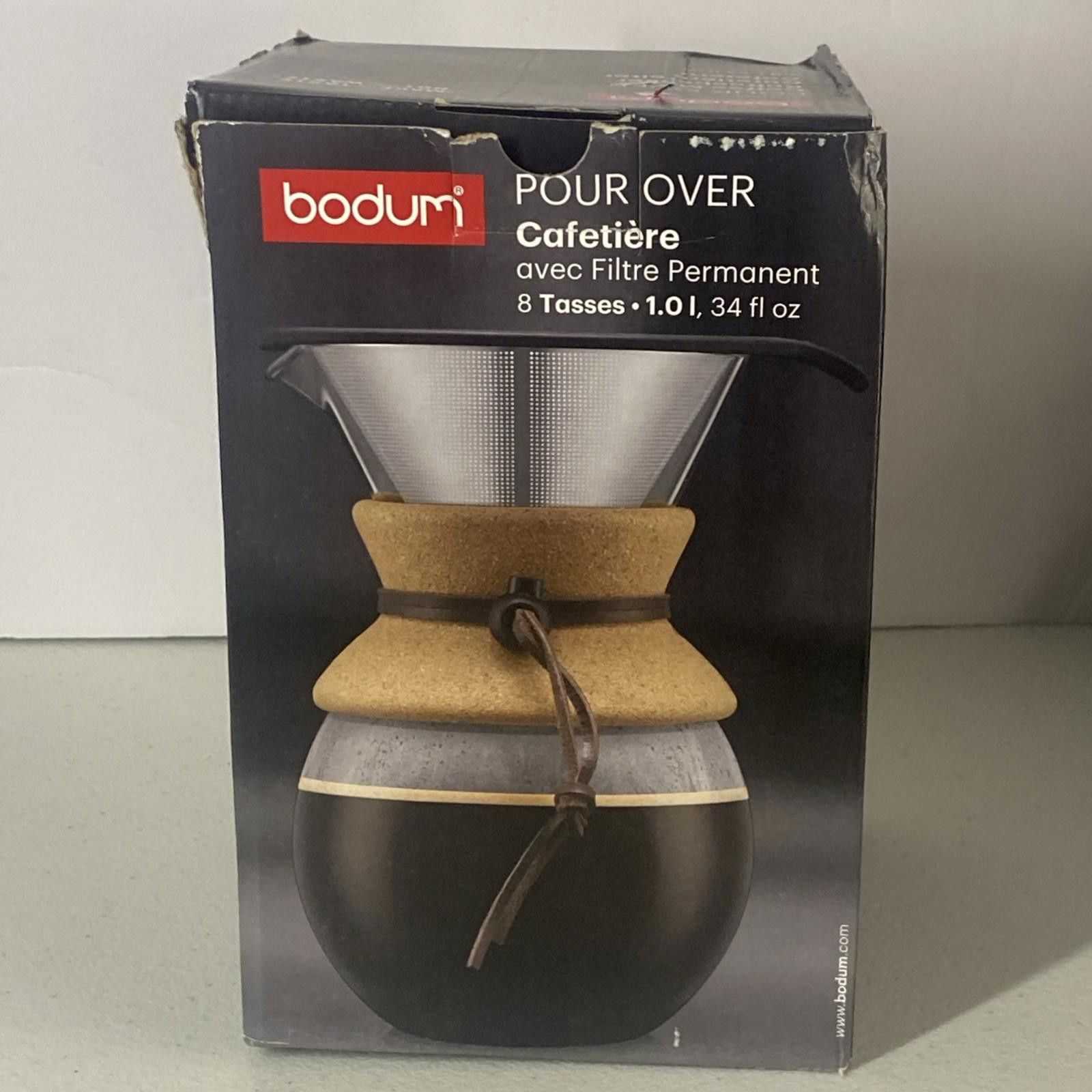 Other BODUM Pour Over Coffee Maker w permanent filter 8 cup Size ONE SIZE - 1 Thumbnail