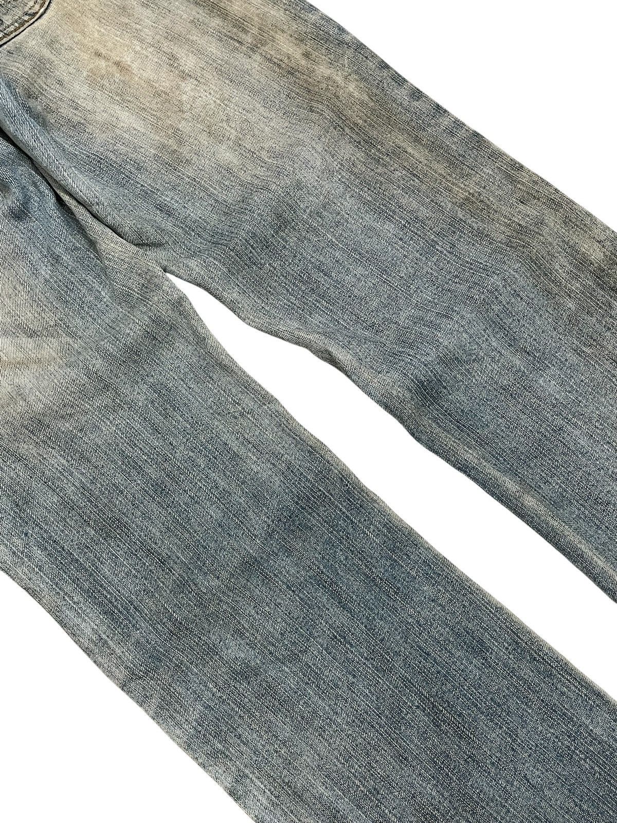 JNCO × Southpole Southpole Embroidery Flare Muddy Rusty Y2K Denim Size US 29 - 14 Thumbnail