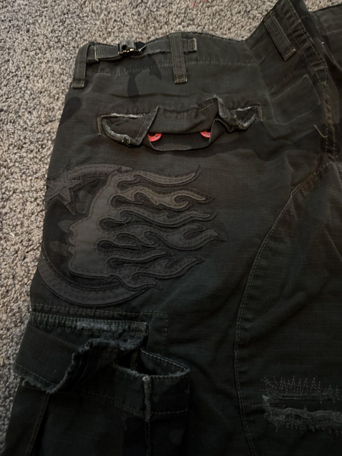 HELLSTAR Hellstar - Cargo Shorts - size Medium - Very rare Size US 33 - 3 Thumbnail