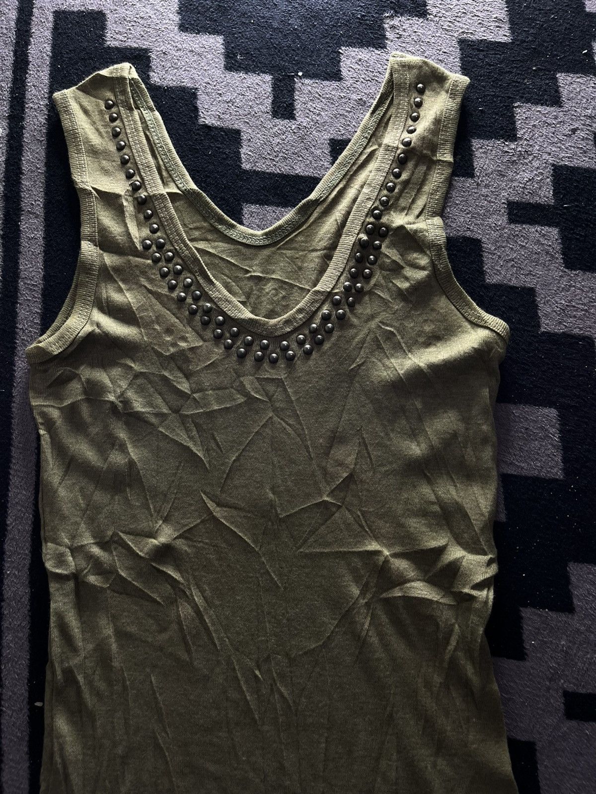 Hysteric Glamour Japanese unknwn army studed tanktop Size US M / EU 48-50 / 2 - 3 Thumbnail