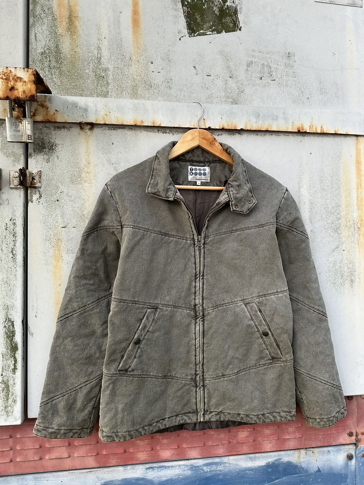 Takeo Kikuchi 👹Vintage Faded Takeo Kikuchi Denim Jacket Size US M / EU 48-50 / 2 - 5 Thumbnail