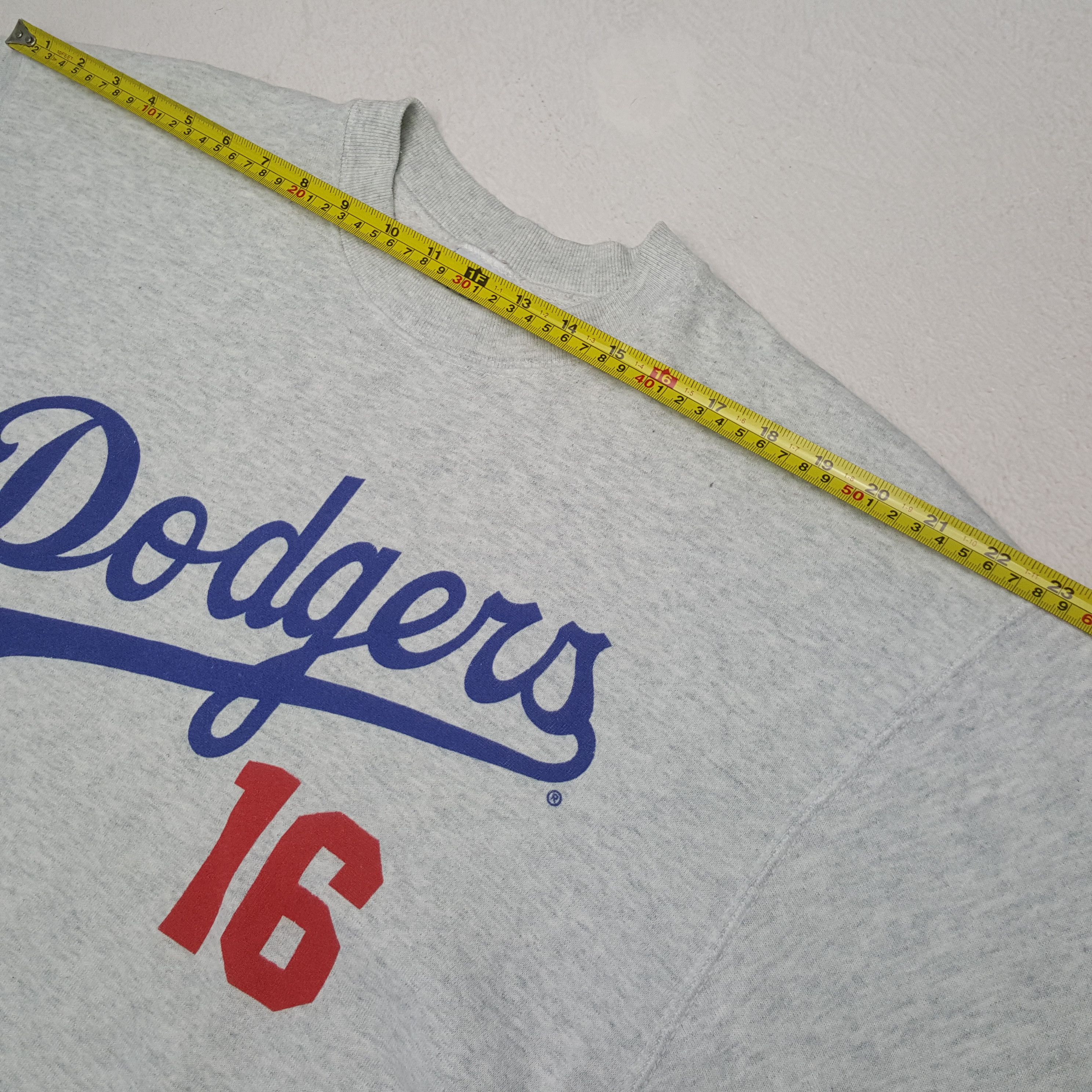 MLB MLB Dodgers Baseball Team Vintage Sweatshirt RR22 Size US L / EU 52-54 / 3 - 5 Thumbnail