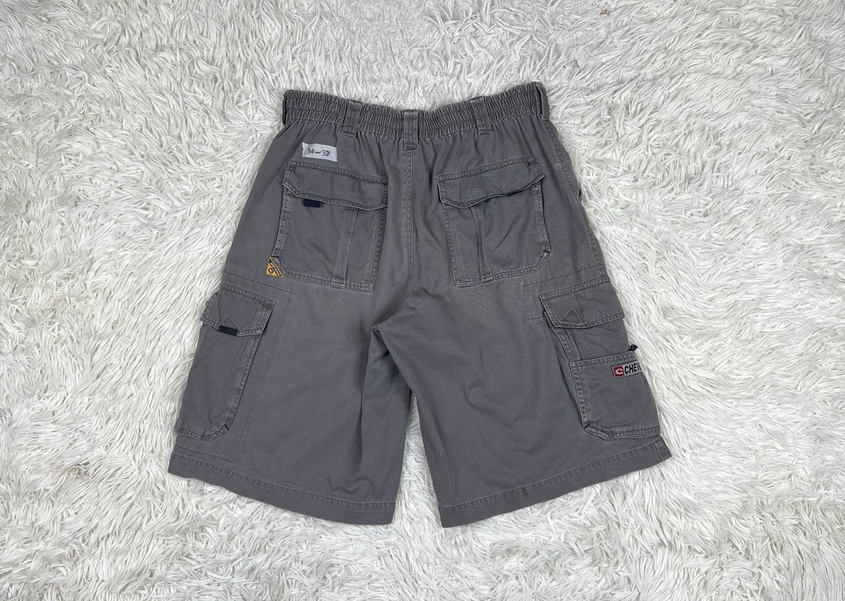 Japanese Brand Chevre Denim Cargo Short Pants Size US 37 - 2 Thumbnail